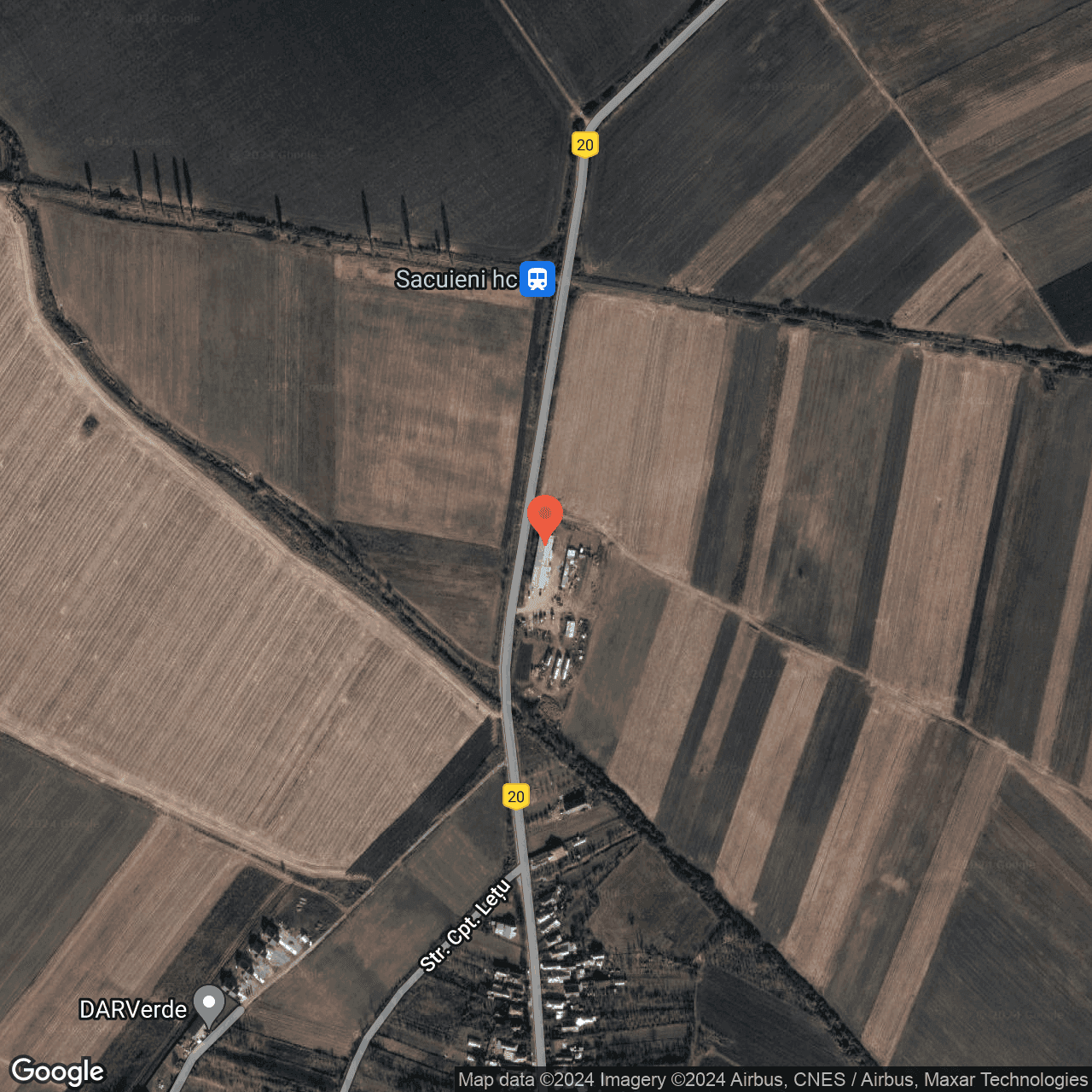 Poza harta hybrid, zoom 16, adresa Gura Ocnitei Dambovita, , judetul