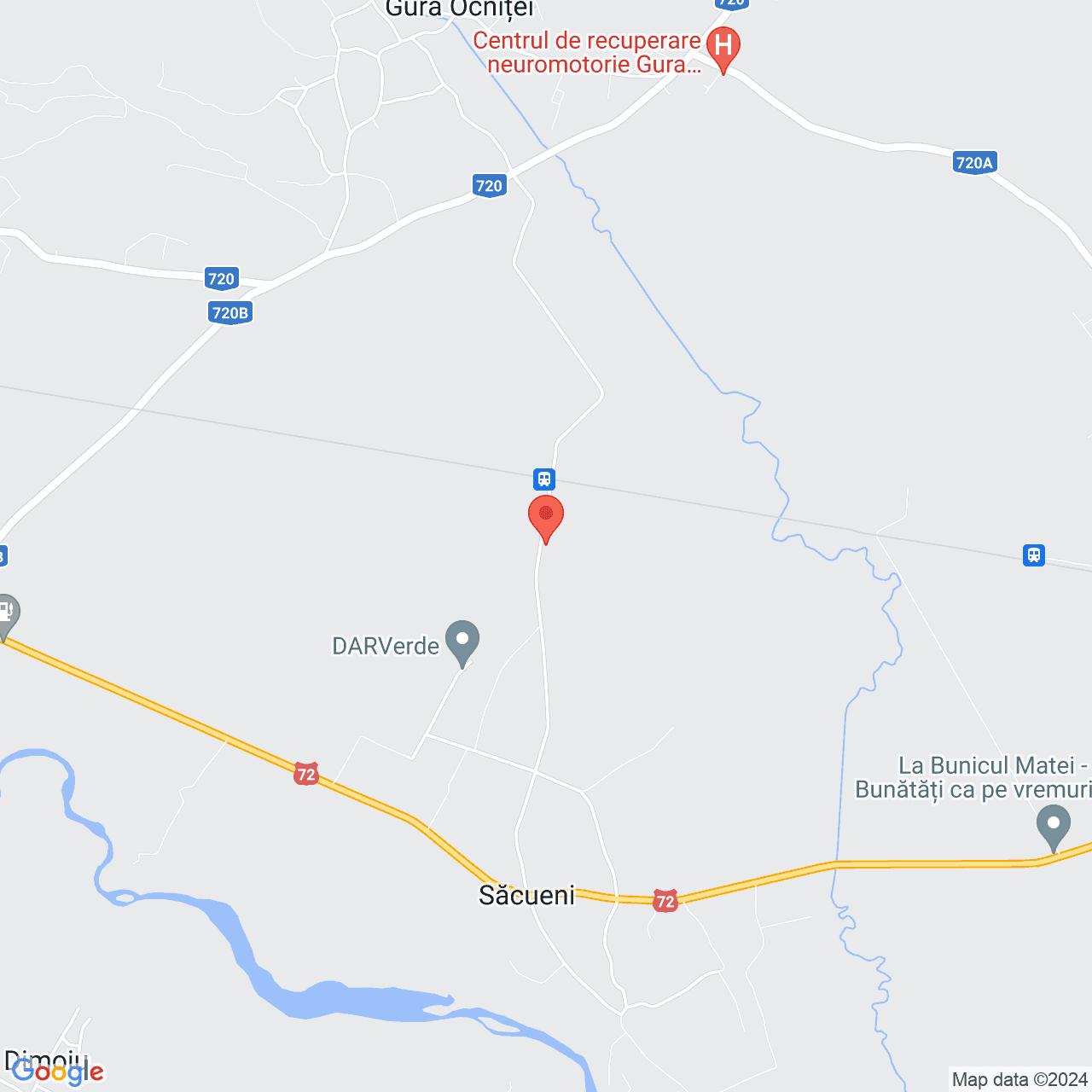 Poza harta streetview, zoom 14, adresa Gura Ocnitei Dambovita, , judetul