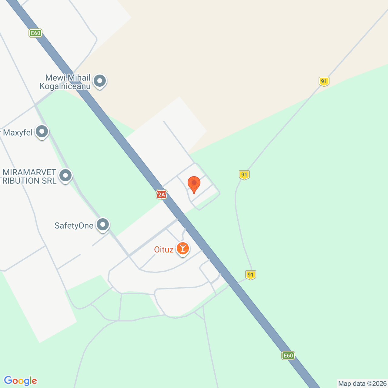 Poza harta streetview, zoom 16, adresa Mihail Kogălniceanu, str. DN2A, jud. Constanța, , judetul