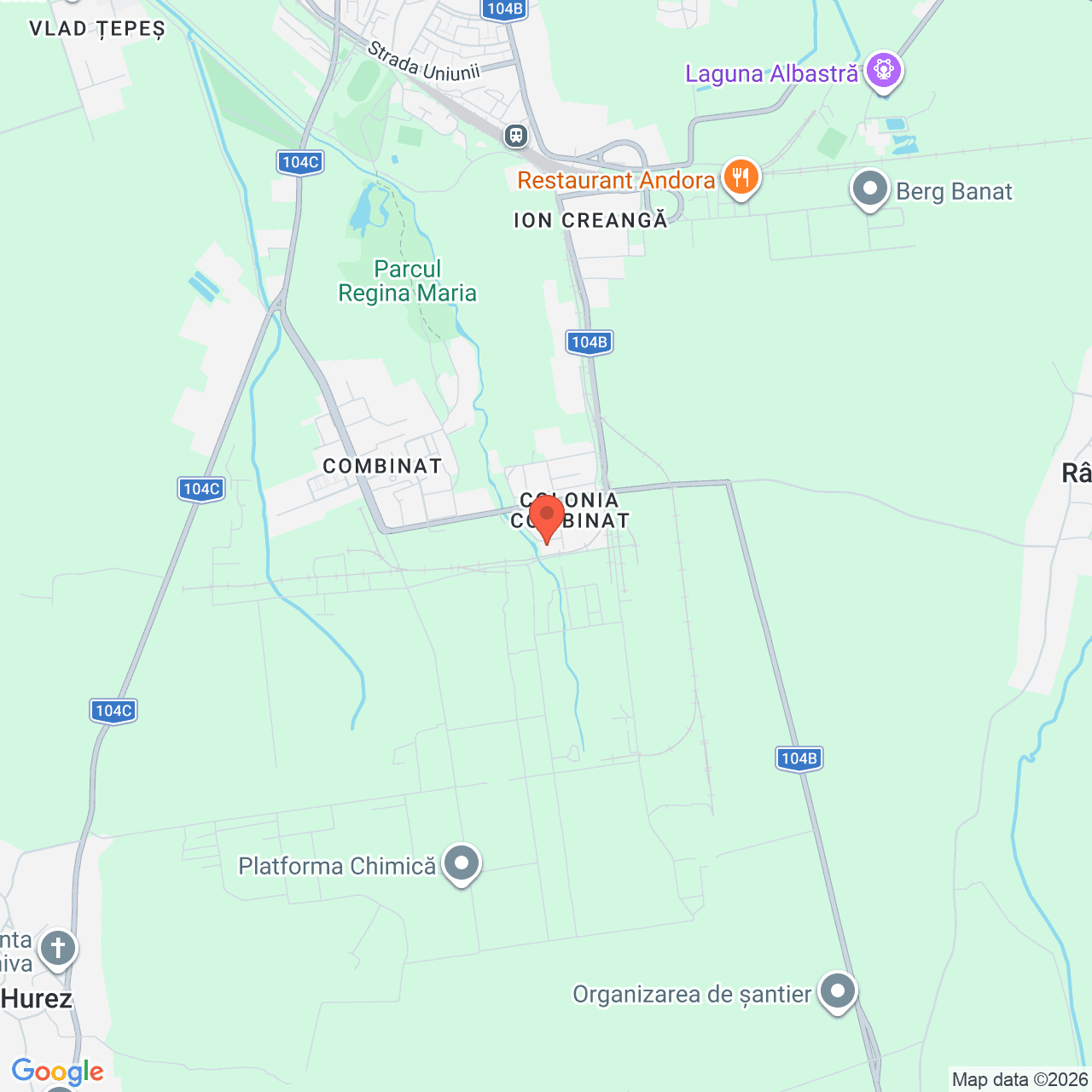 Poza harta streetview, zoom 14, adresa Făgăraș, Strada Amoniacului, Jud. Brașov, , judetul