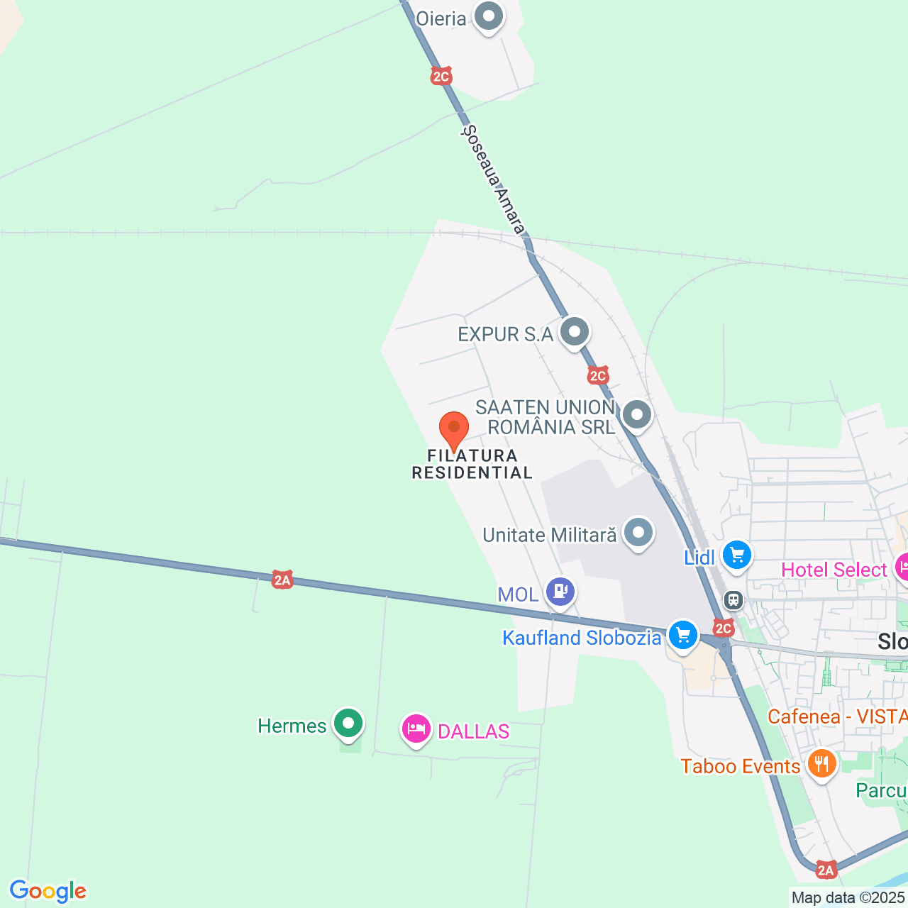Poza harta streetview, zoom 14, adresa Slobozia Ialomita, , judetul