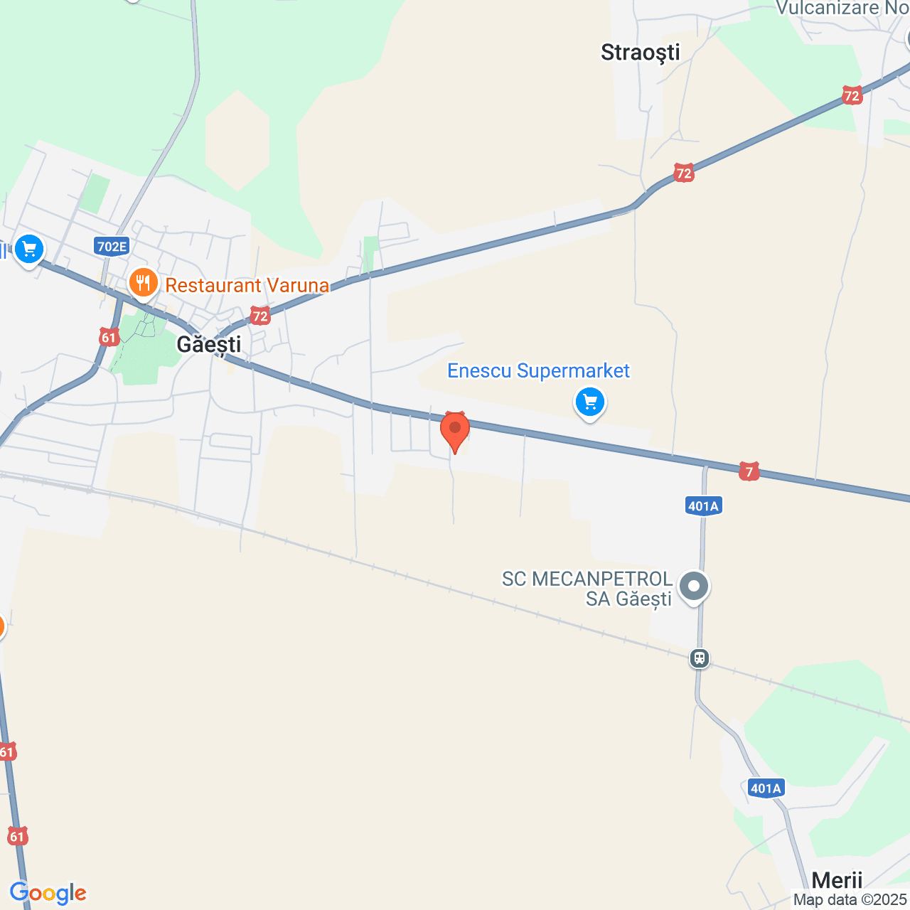 Poza harta streetview, zoom 14, adresa Gaesti, str. Robanesti, nr. 3, , judetul