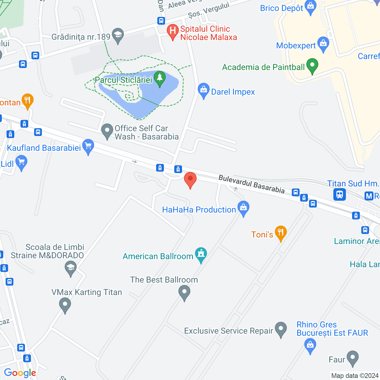 Poza harta streetview, zoom 16, adresa Bucuresti, Bd. Basarabia nr.250, , judetul