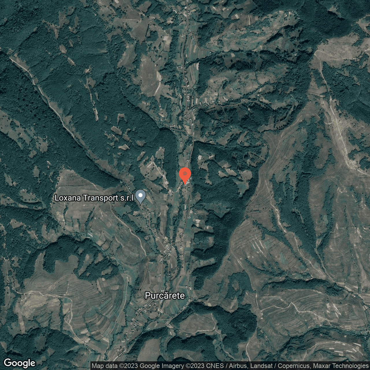 Poza harta hybrid, zoom 14, adresa Breaza Bistrița-Năsăud, , judetul