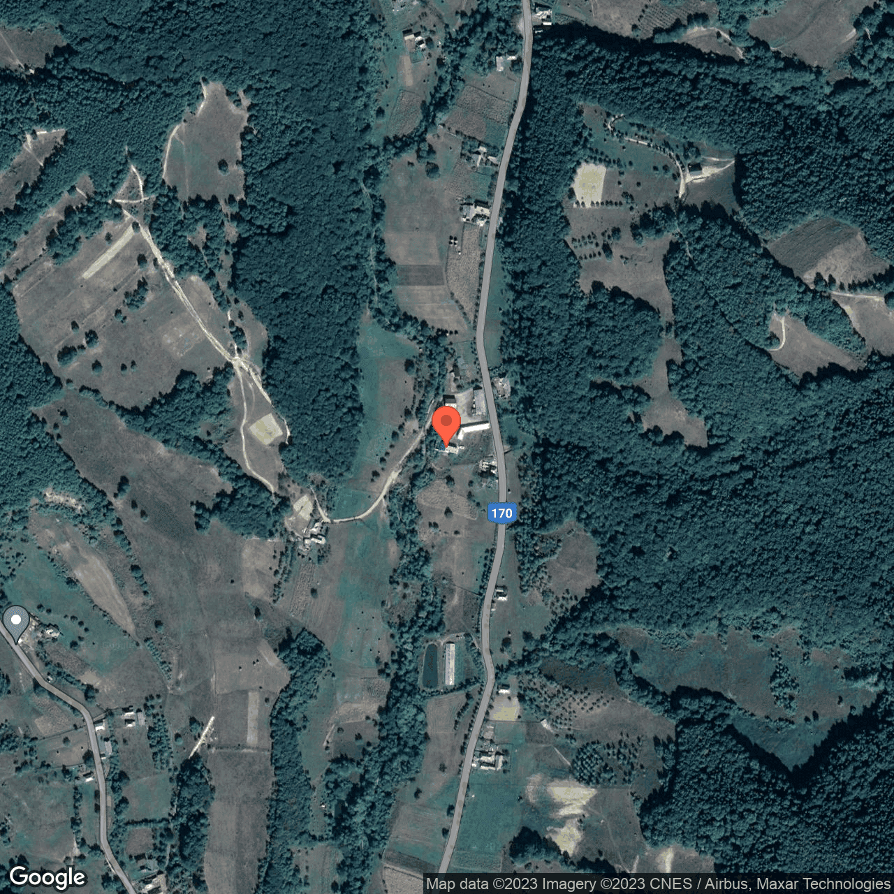 Poza harta hybrid, zoom 16, adresa Breaza Bistrița-Năsăud, , judetul