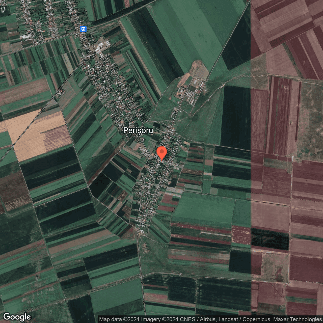 Poza harta hybrid, zoom 14, adresa Perisoru Braila, , judetul