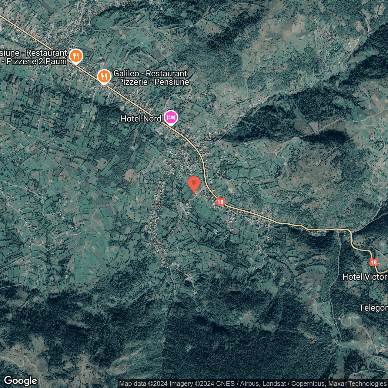 Poza harta hybrid, zoom 14, adresa Borsa, str Moldovei, , judetul