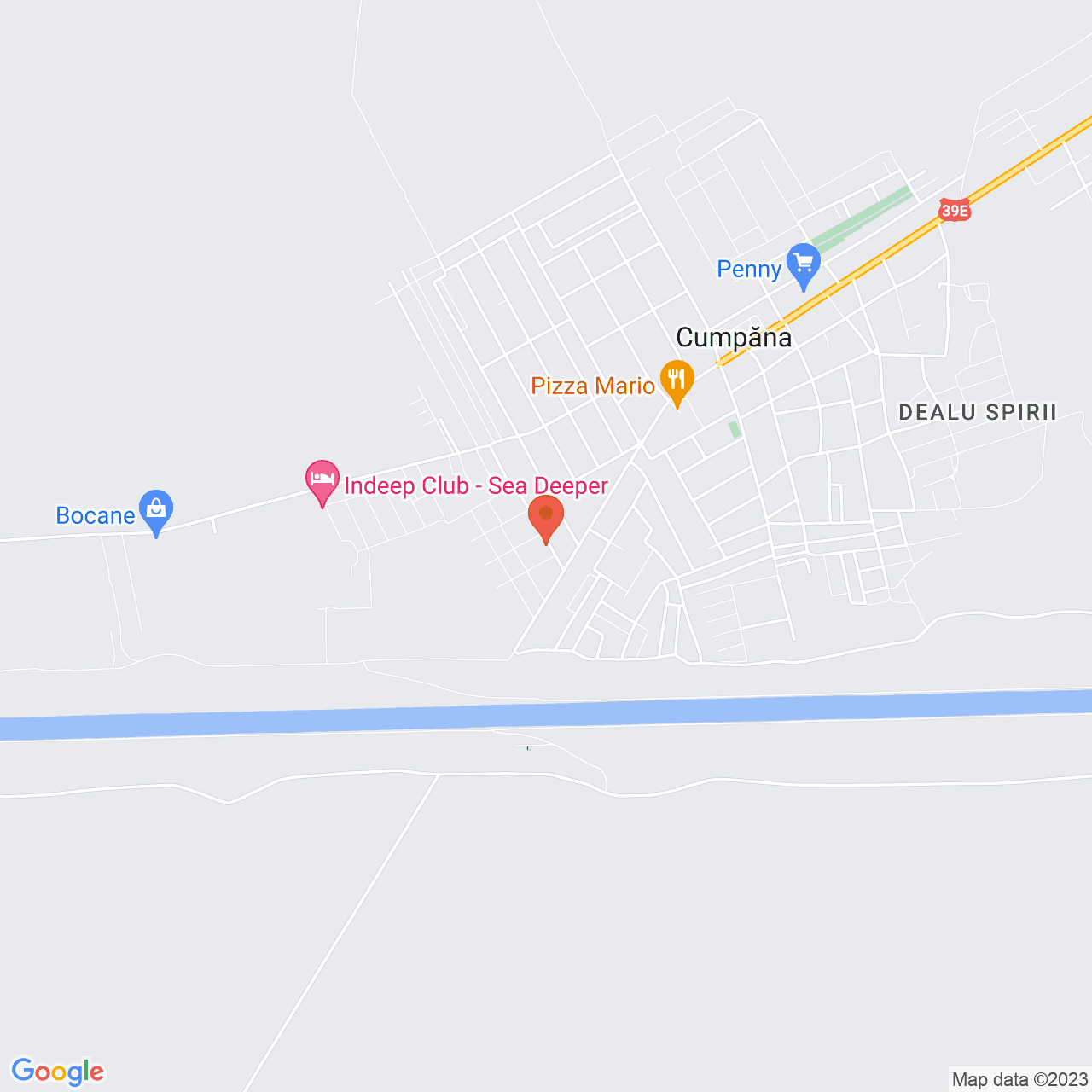 Poza harta streetview, zoom 14, adresa Cumpăna , str.Prelungirea Macului 7, , judetul