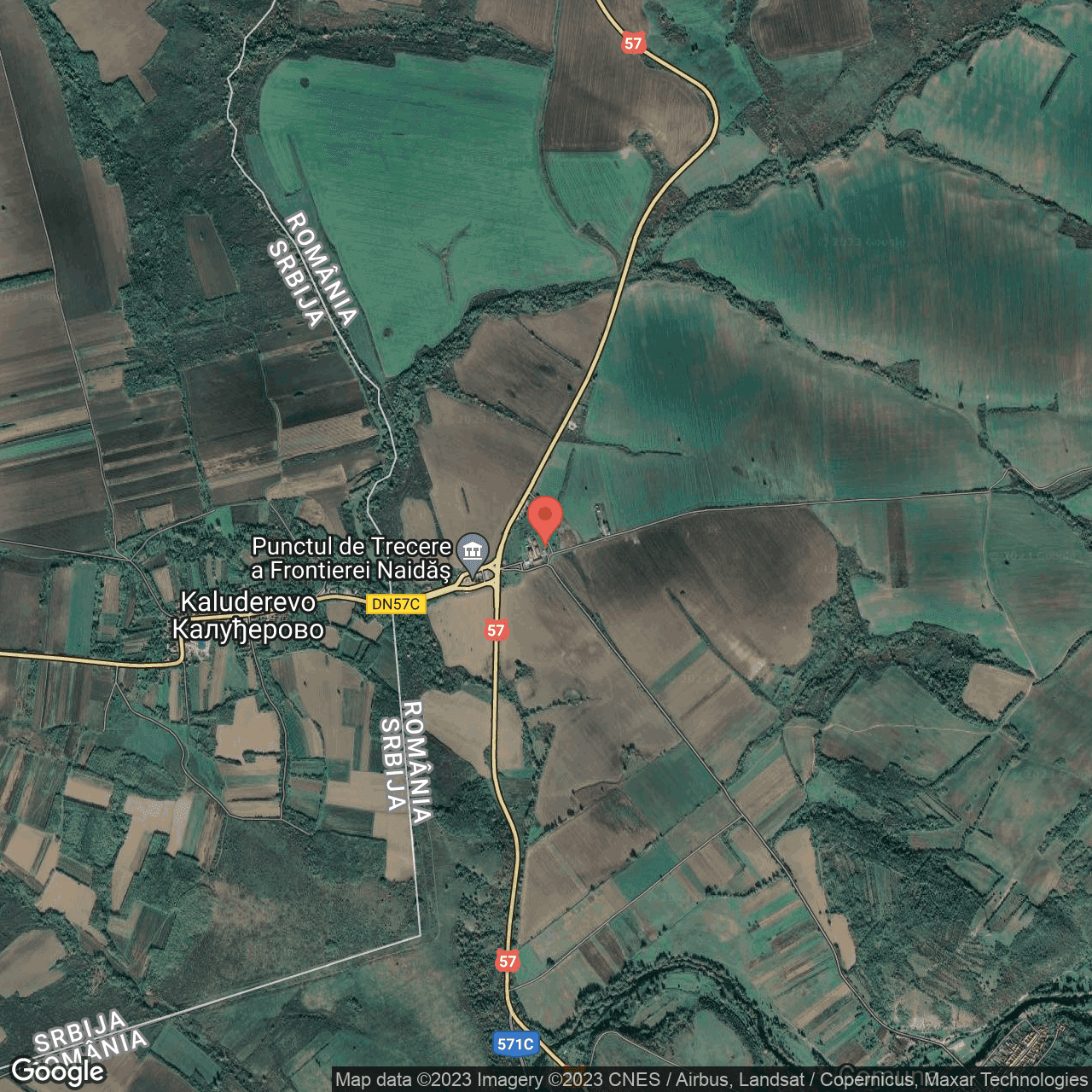 Poza harta hybrid, zoom 14, adresa Naidăș, , judetul