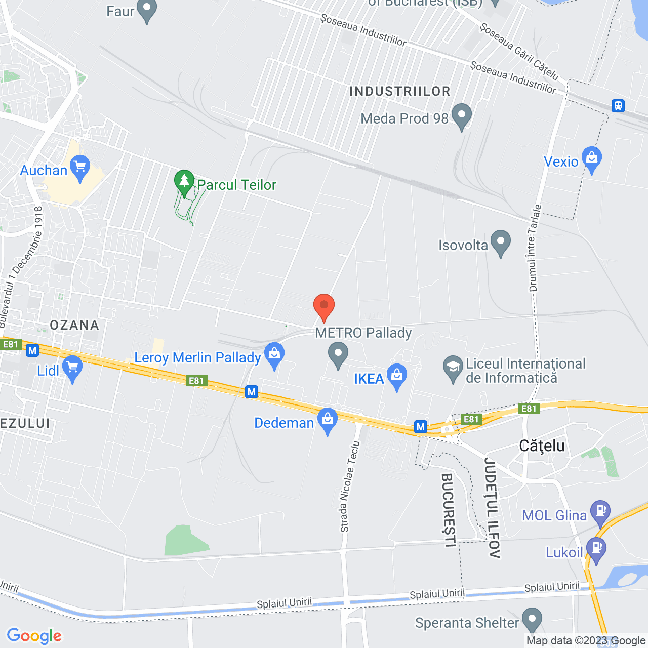 Poza harta streetview, zoom 14, adresa STR. DRUMUL GURA ARIESULUI NR.6-8, , judetul