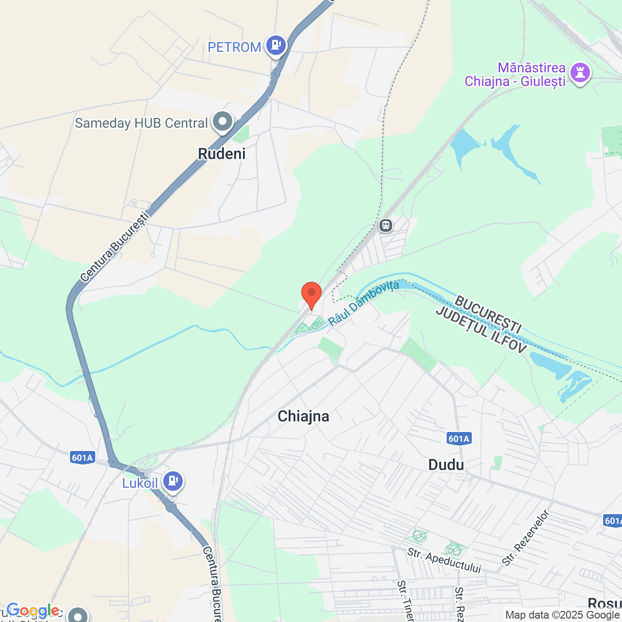 Poza harta streetview, zoom 14, adresa Chiajna Ilfov, , judetul