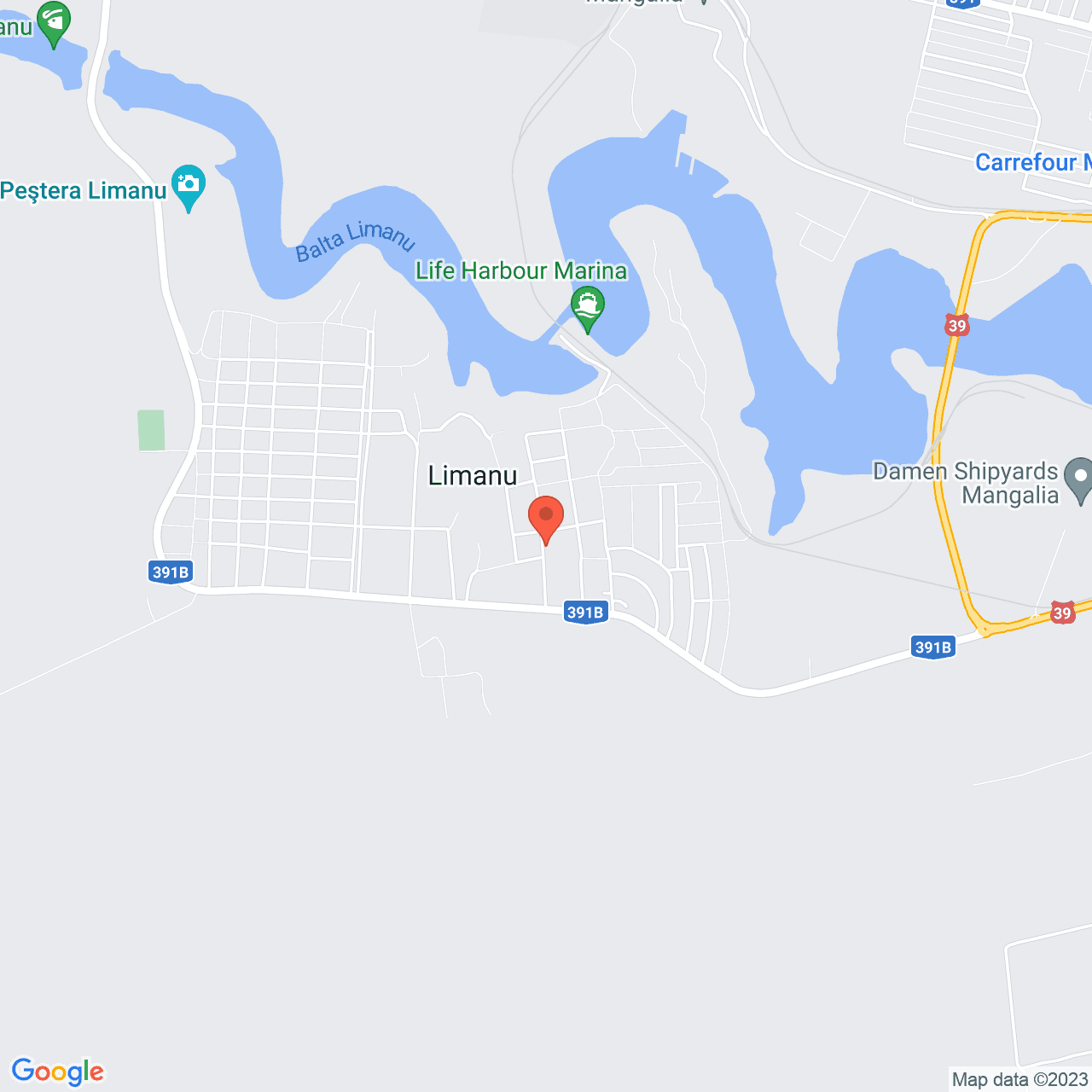 Poza harta streetview, zoom 14, adresa Limanu, str. Morii, nr. 10, , judetul