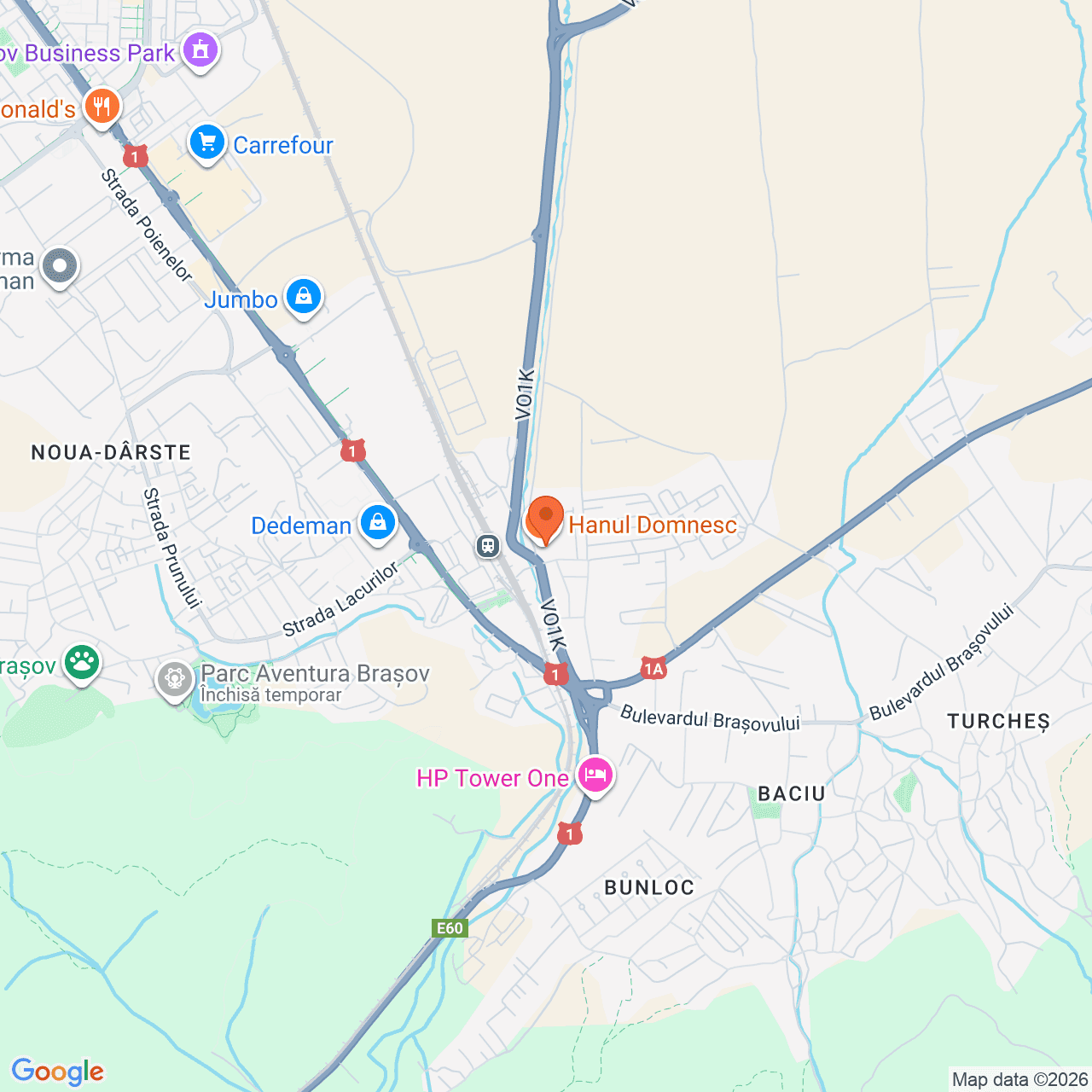 Poza harta streetview, zoom 14, adresa Săcele, Str.Timiș, Nr.70, Jud. Brașov, , judetul