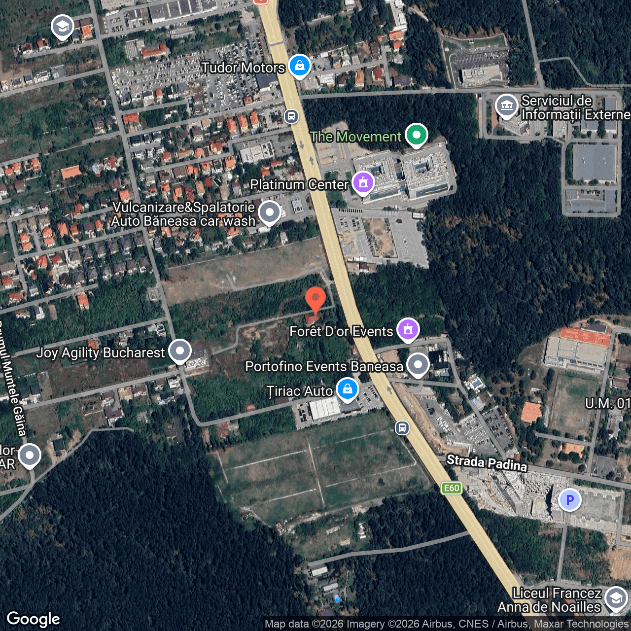 Poza harta hybrid, zoom 16, adresa Soseaua Bucuresti - Ploiesti, nr. 113 Sector 1 Bucuresti, , judetul