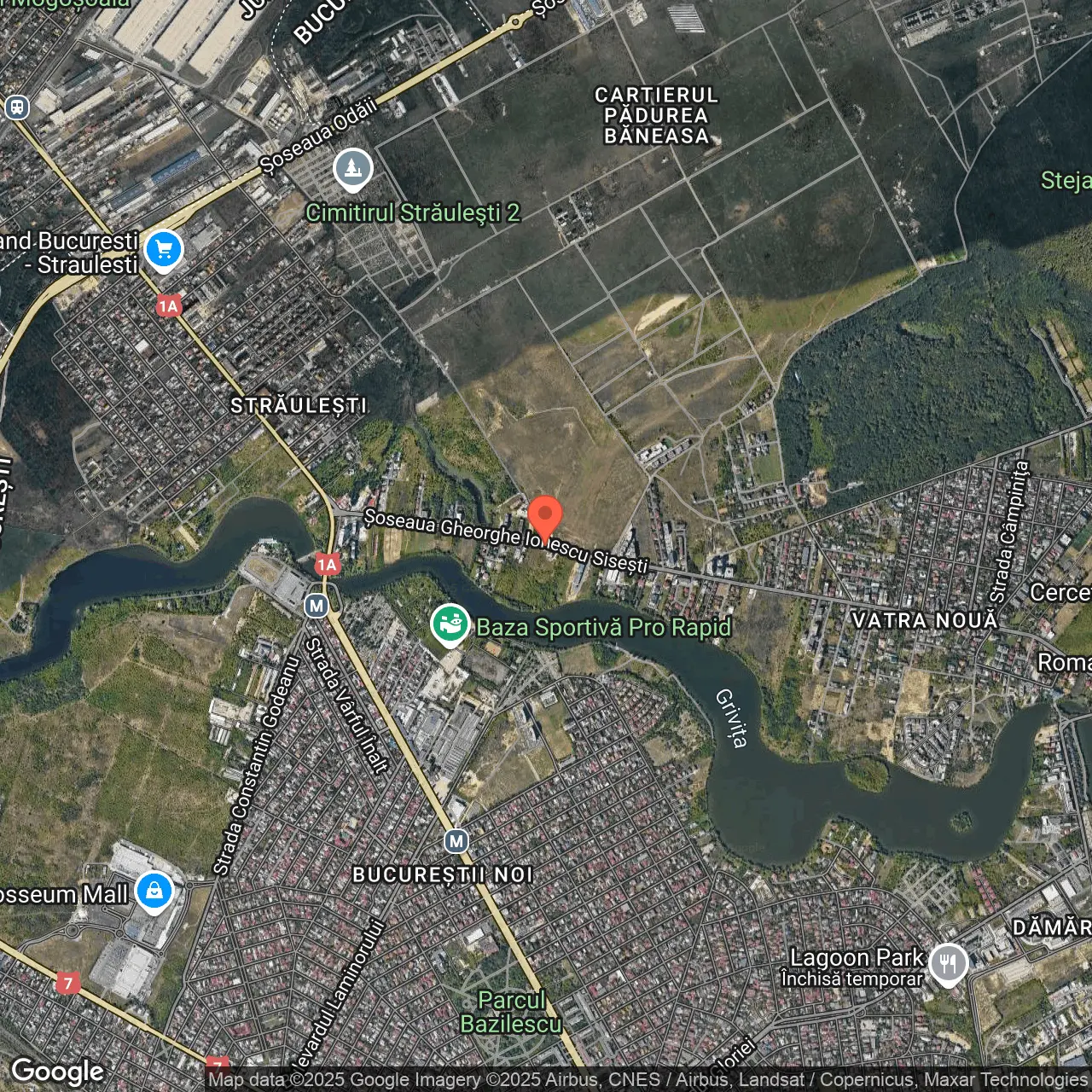 Poza harta hybrid, zoom 14, adresa București, Șos. Gheorghe Ionescu Siseşti Nr. 325A, , judetul