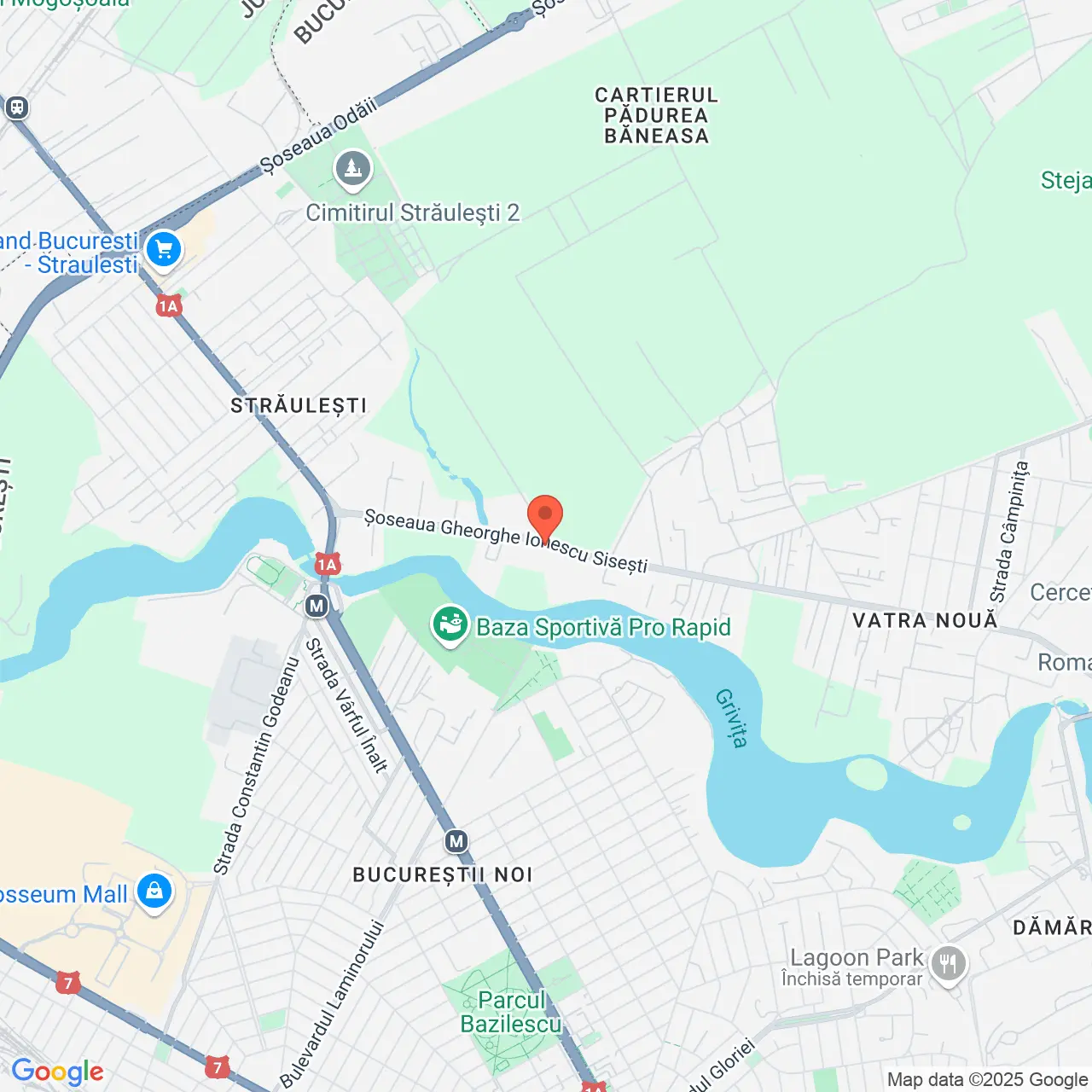 Poza harta streetview, zoom 14, adresa București, Șos. Gheorghe Ionescu Siseşti Nr. 325A, , judetul