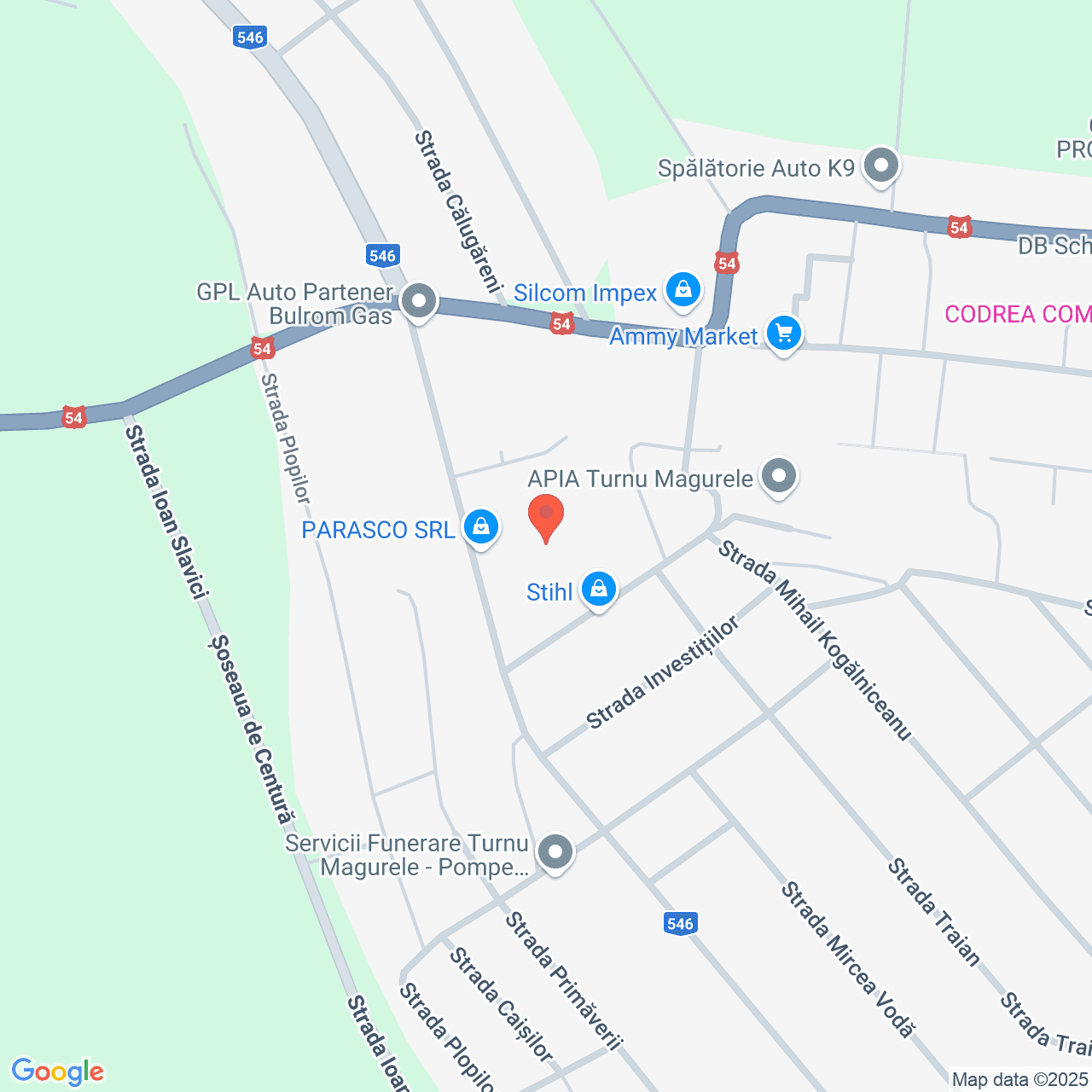 Poza harta streetview, zoom 16, adresa Turnu Magurele, str.Memoriile 2 Mai nr.86, , judetul