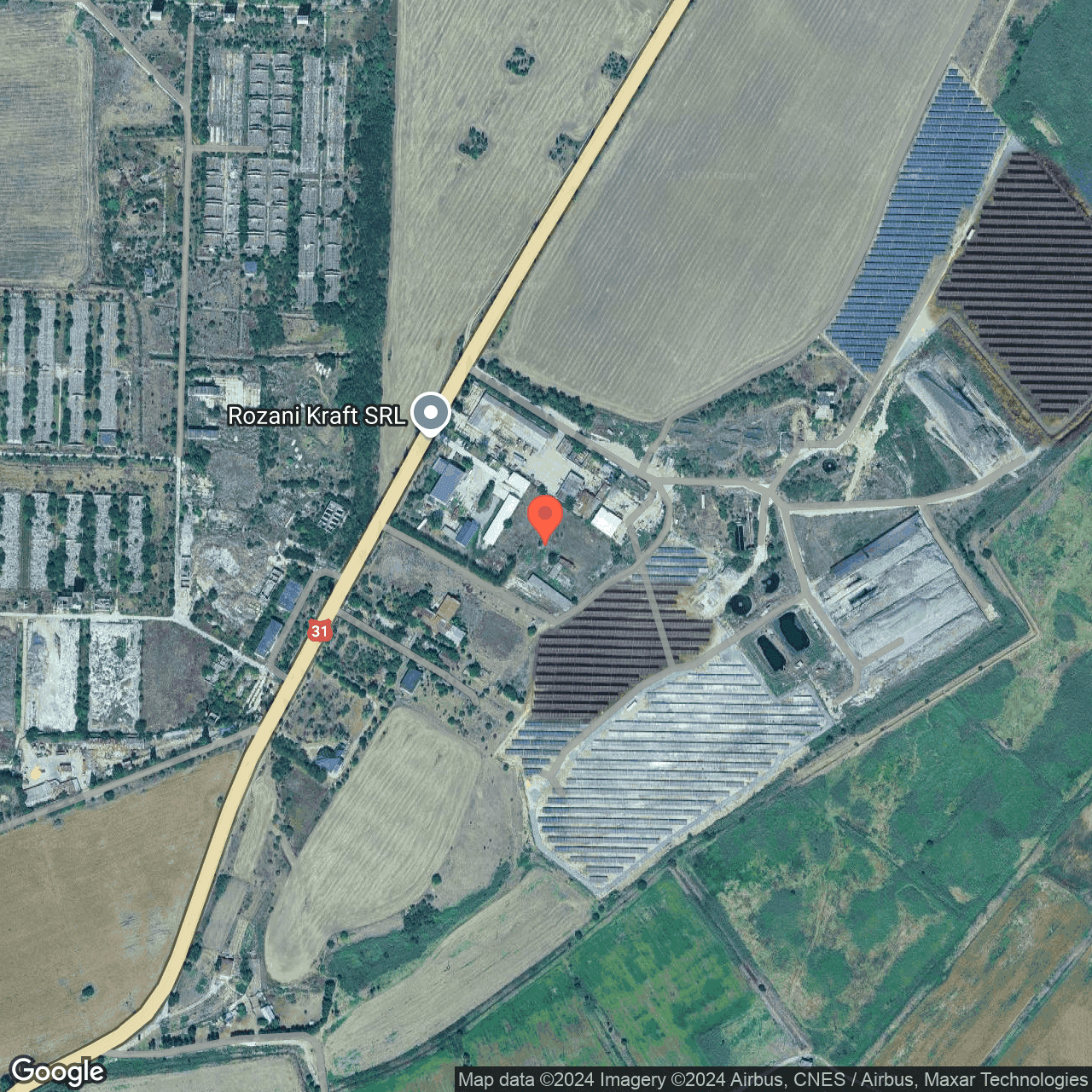 Poza harta hybrid, zoom 16, adresa Oltenița, Sos. Călărași, km 3, , judetul