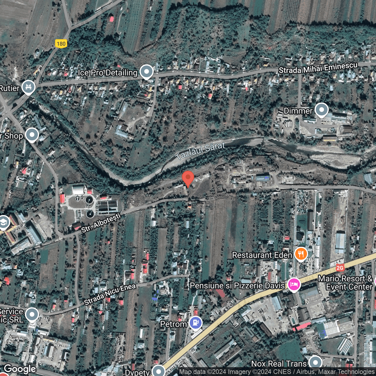 Poza harta hybrid, zoom 16, adresa Moinesti Bacau, , judetul