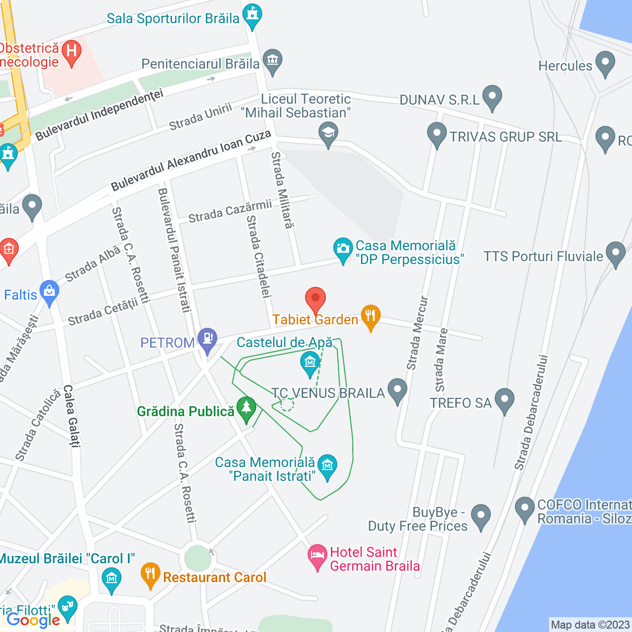 Poza harta streetview, zoom 16, adresa Brăila, str. Vadul Schelei, nr. 14, , judetul