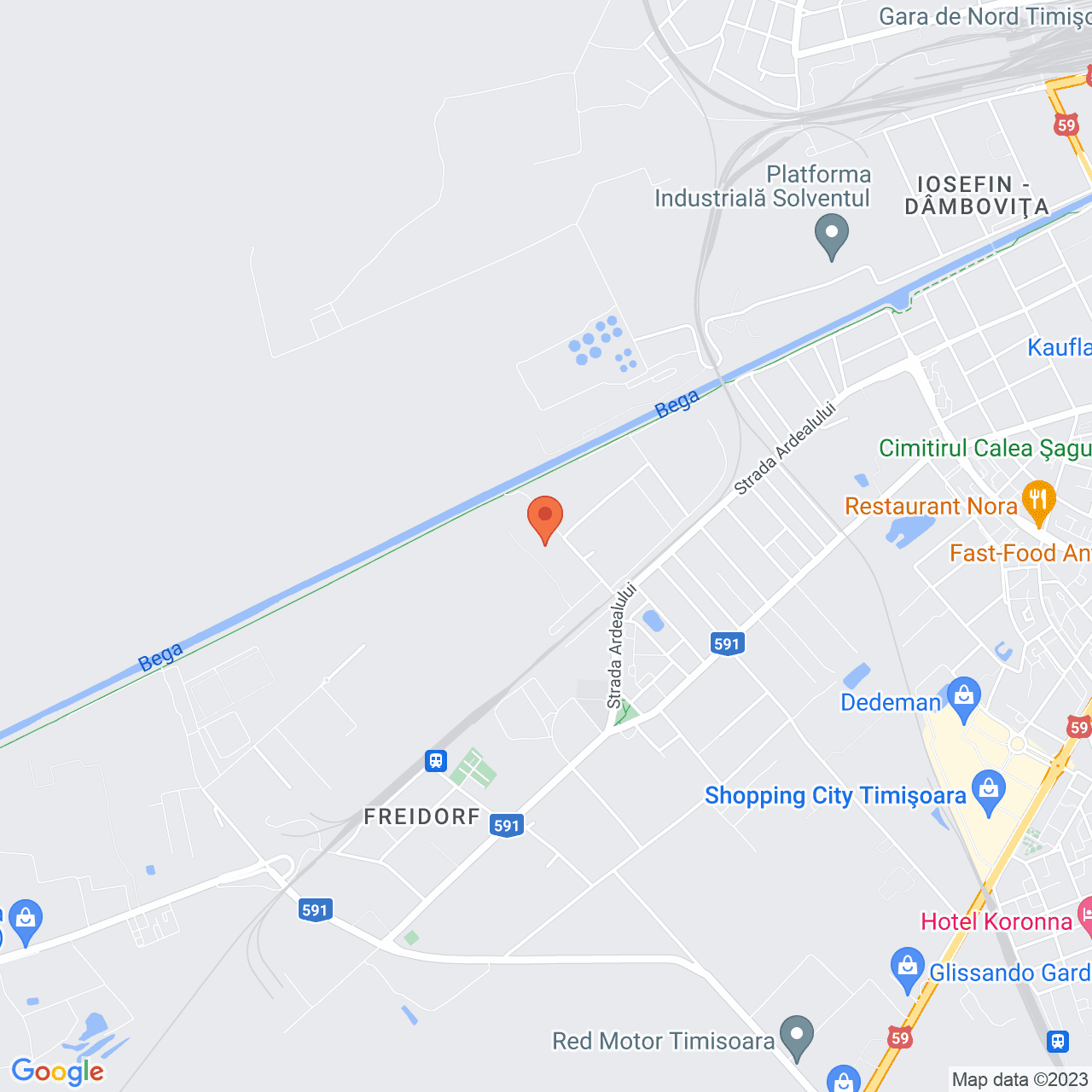 Poza harta streetview, zoom 14, adresa Timsioara, str.Silvestri, nr.7, , judetul