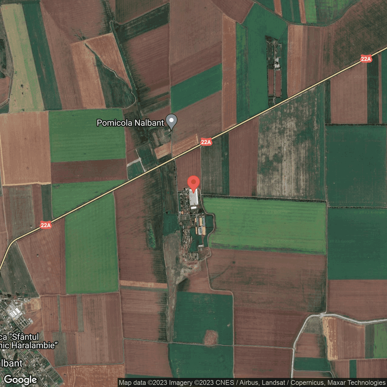 Poza harta hybrid, zoom 14, adresa Nalbant Tulcea, , judetul