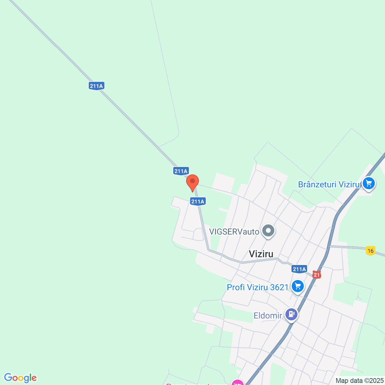 Poza harta streetview, zoom 14, adresa Viziru Braila, , judetul