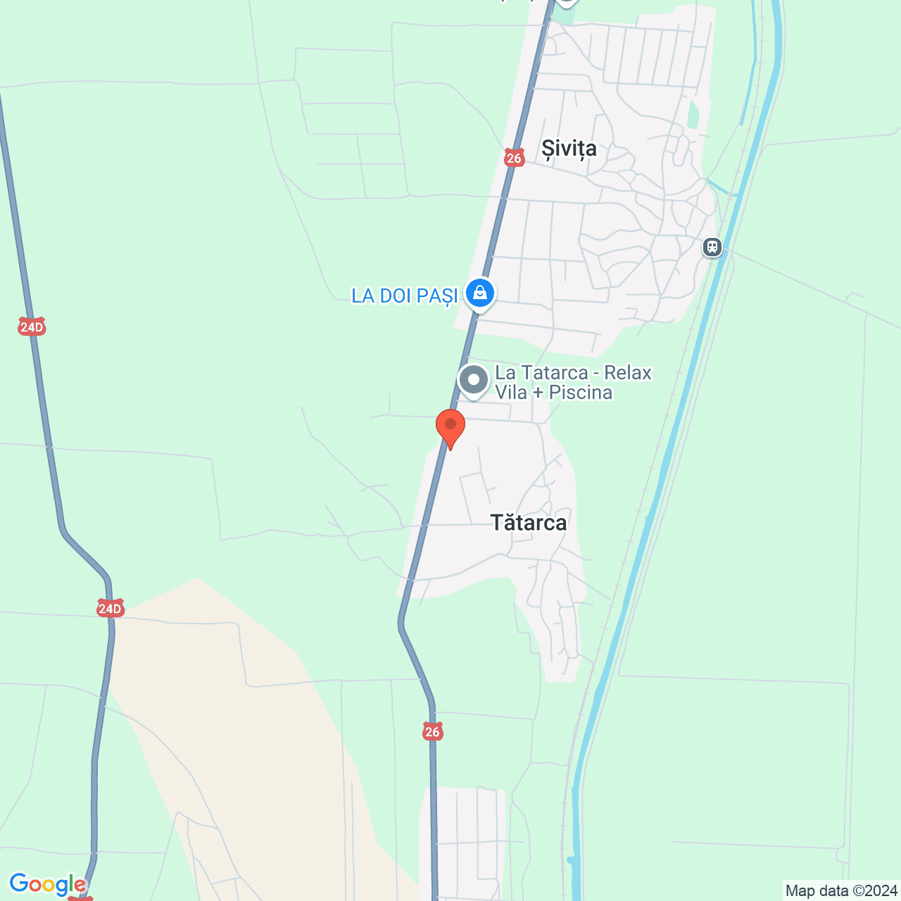 Poza harta streetview, zoom 14, adresa Șivița, Com. Tulucești, , judetul