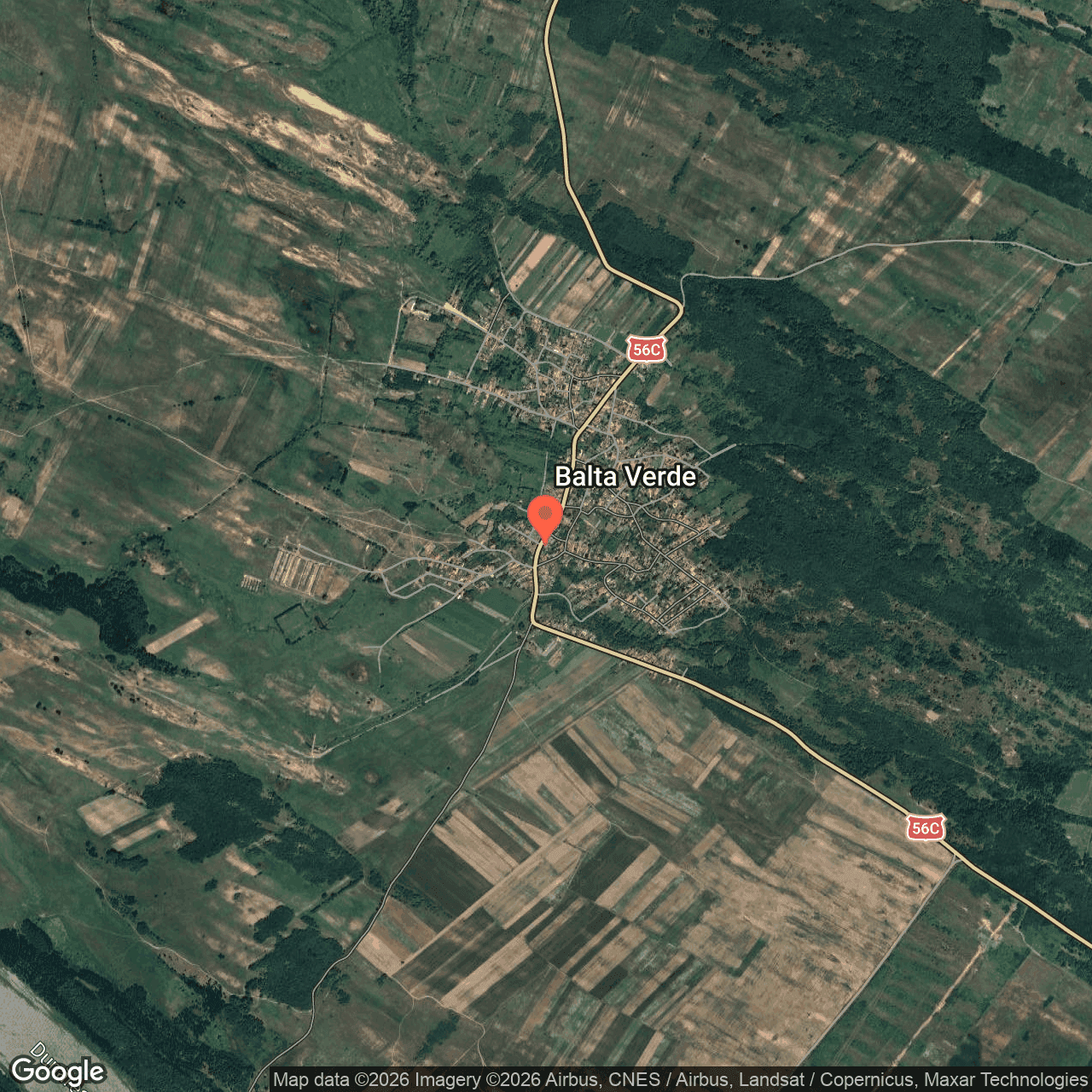 Poza harta hybrid, zoom 14, adresa Balta Verde, comuna Gogosu, judet Mehedinti, , judetul