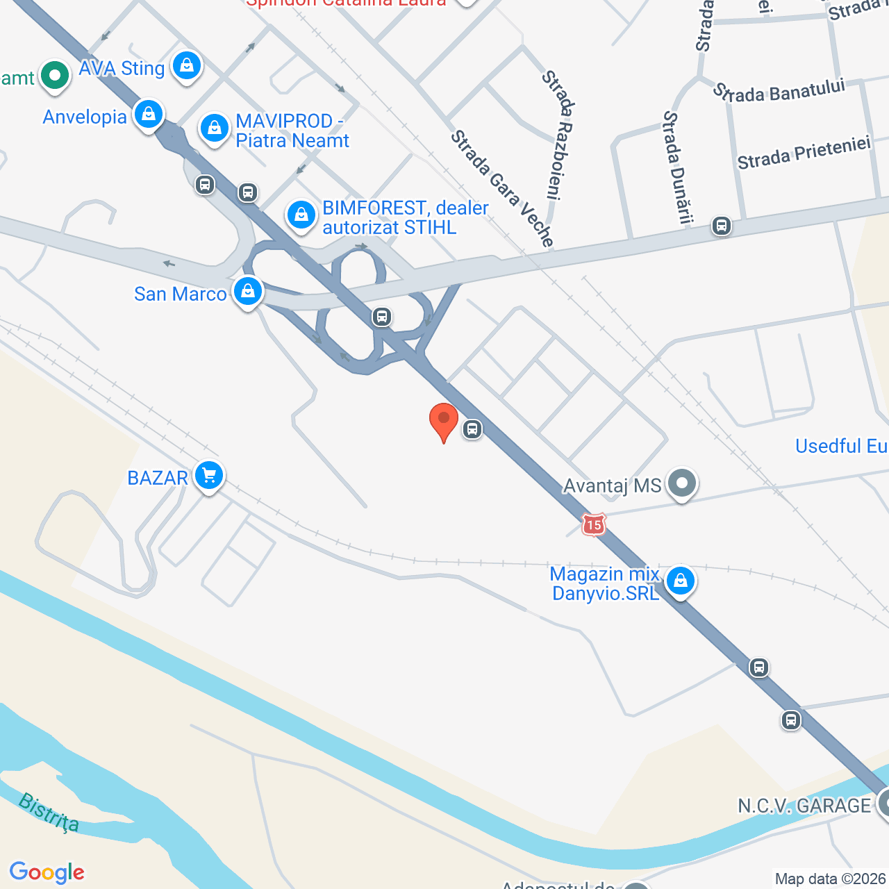 Poza harta streetview, zoom 16, adresa Piatra-Neamț, Str. General Nicolae Dăscălescu Nr.328, , judetul