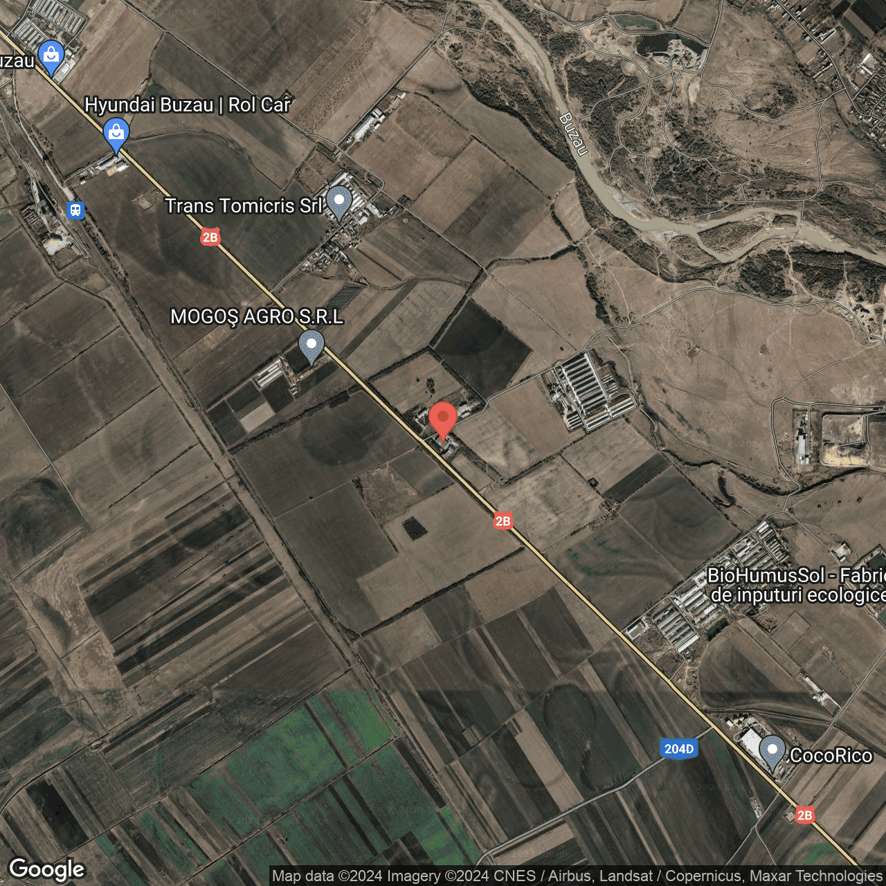 Poza harta hybrid, zoom 14, adresa Buzau Soseaua Brailei, , judetul