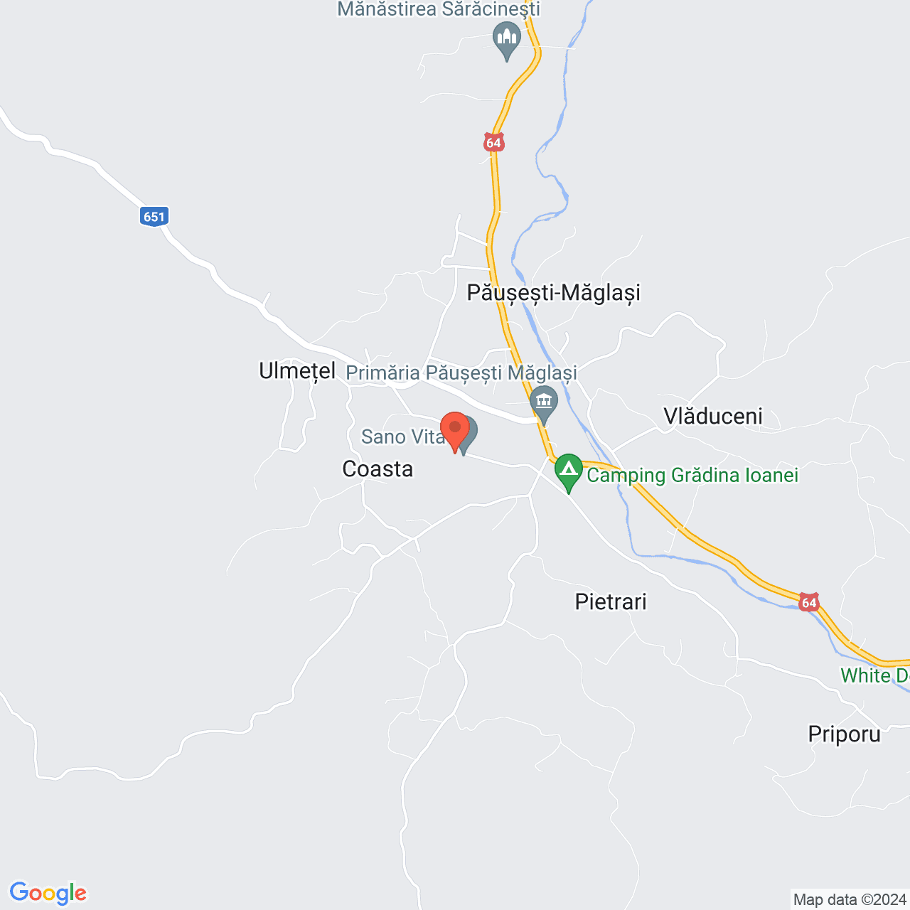 Poza harta streetview, zoom 14, adresa Pausesti Maglasi, Valcea, , judetul