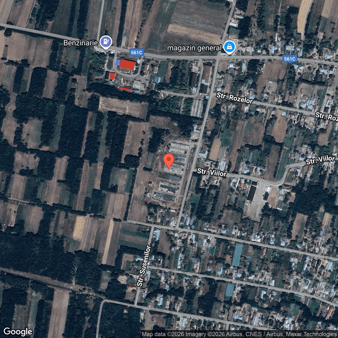 Poza harta hybrid, zoom 16, adresa Amarastii de Jos Dolj, , judetul