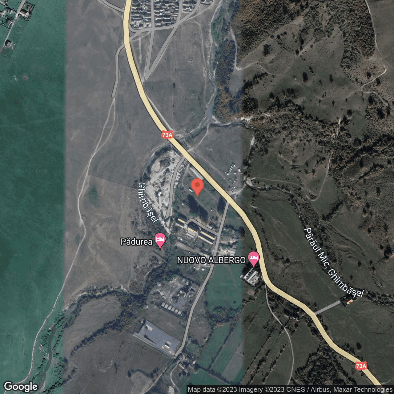 Poza harta hybrid, zoom 16, adresa Șoseaua Predealului Rasnov, , judetul