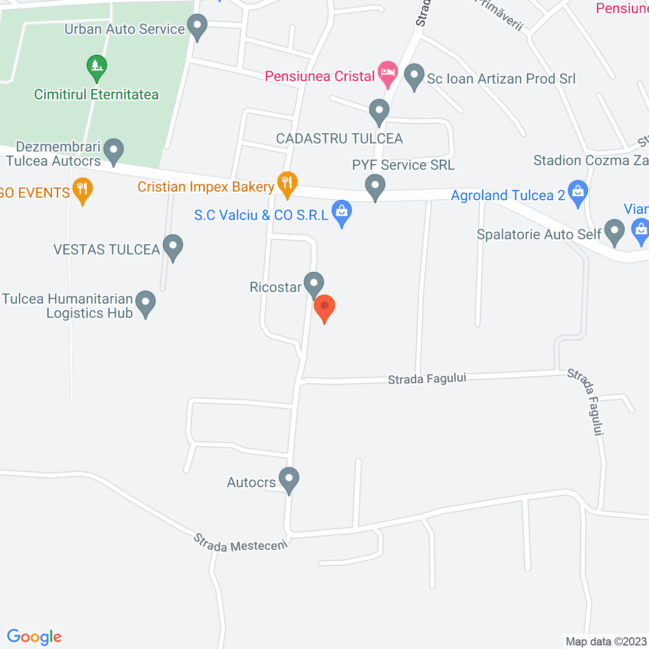 Poza harta streetview, zoom 16, adresa Strada Viticulturii nr.12 Tulcea, , judetul