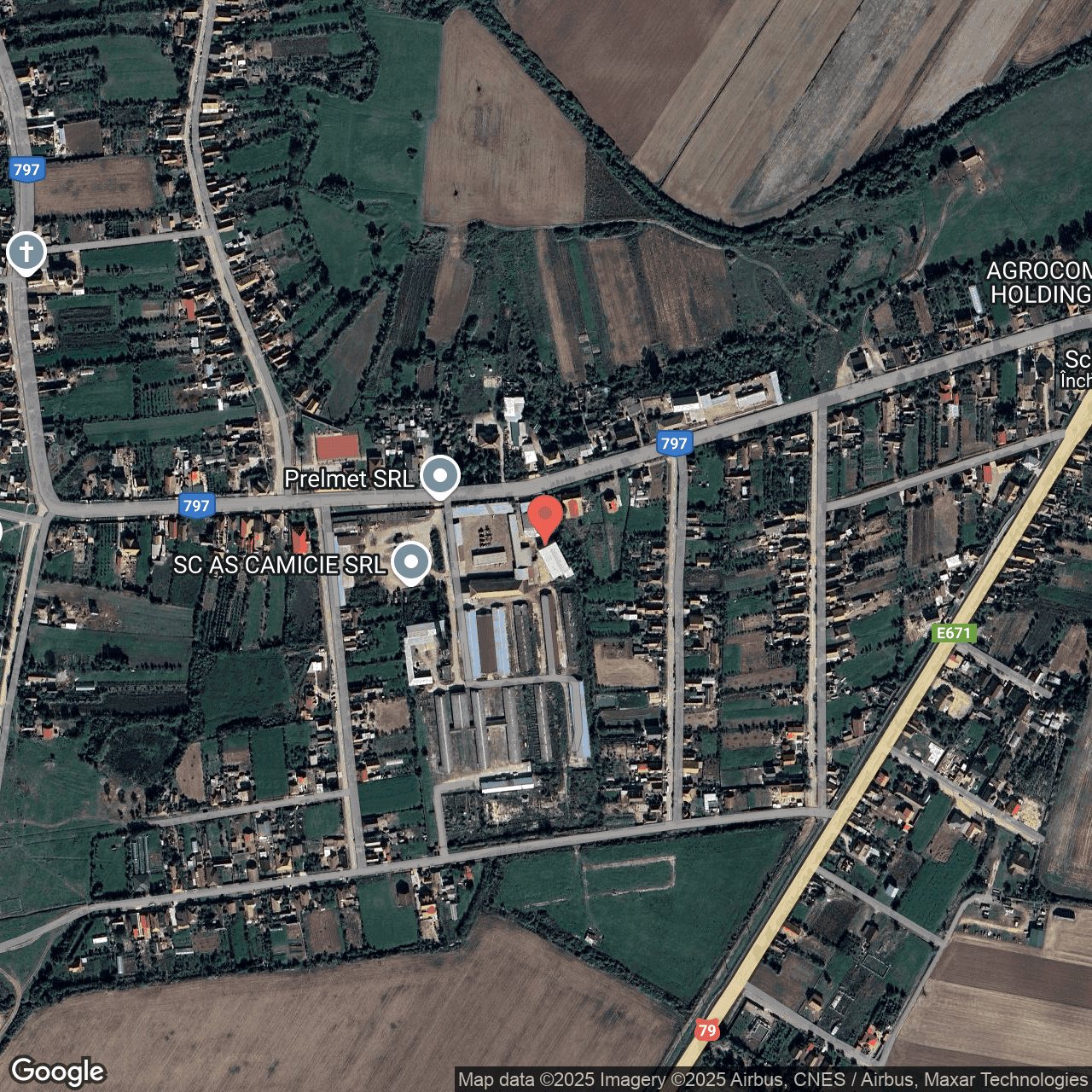 Poza harta hybrid, zoom 16, adresa Inand Cefa, , judetul