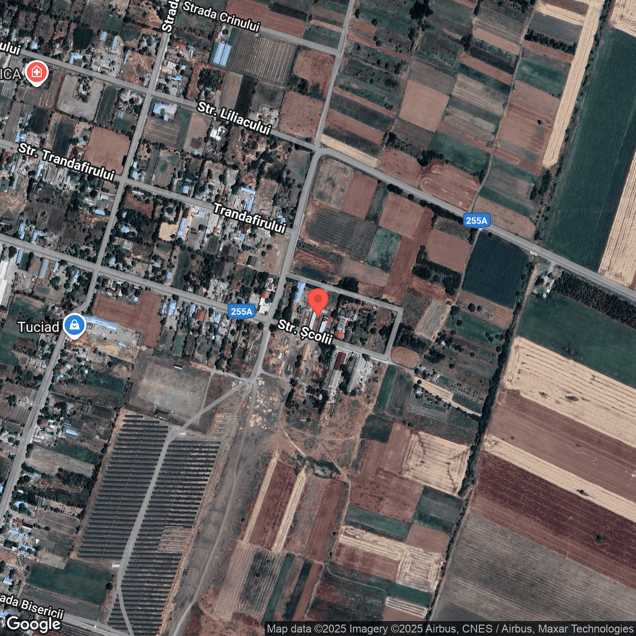 Poza harta hybrid, zoom 16, adresa Unirea, Strada Scolii, Nr 2C, judet Braila, , judetul