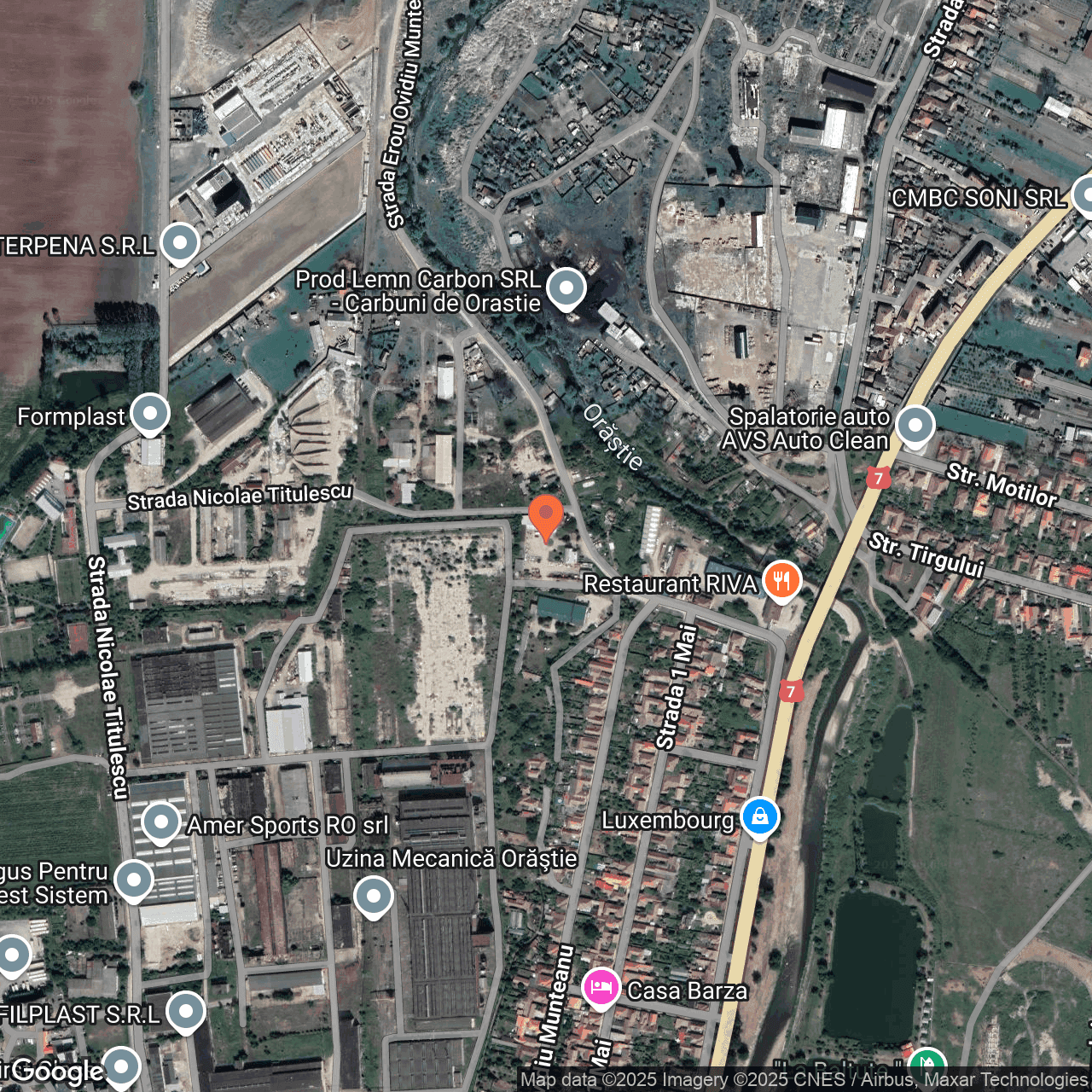 Poza harta hybrid, zoom 16, adresa Orăștie, str. Erou Muntean Ovidiu Nicolae, nr. 81, jud. Hunedoara, , judetul