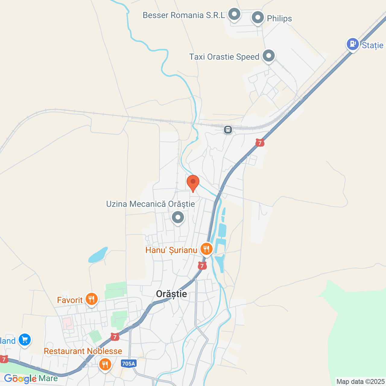 Poza harta streetview, zoom 14, adresa Orăștie, str. Erou Muntean Ovidiu Nicolae, nr. 81, jud. Hunedoara, , judetul