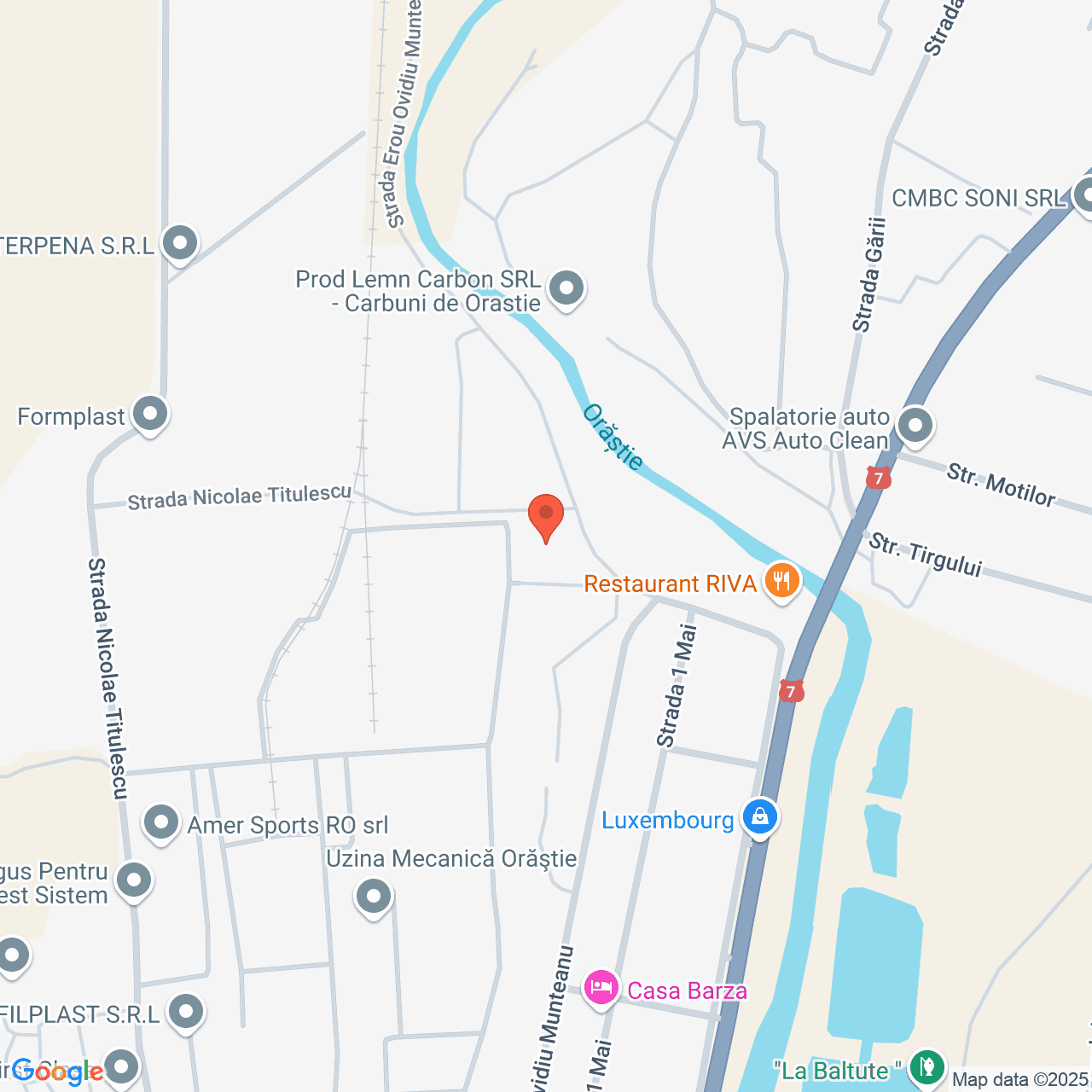 Poza harta streetview, zoom 16, adresa Orăștie, str. Erou Muntean Ovidiu Nicolae, nr. 81, jud. Hunedoara, , judetul