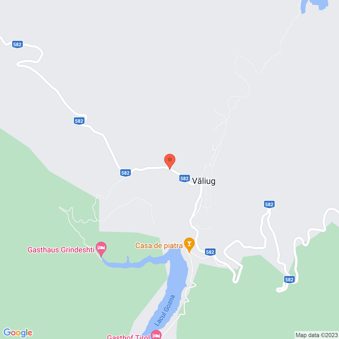 Poza harta streetview, zoom 14, adresa Valiug, , judetul