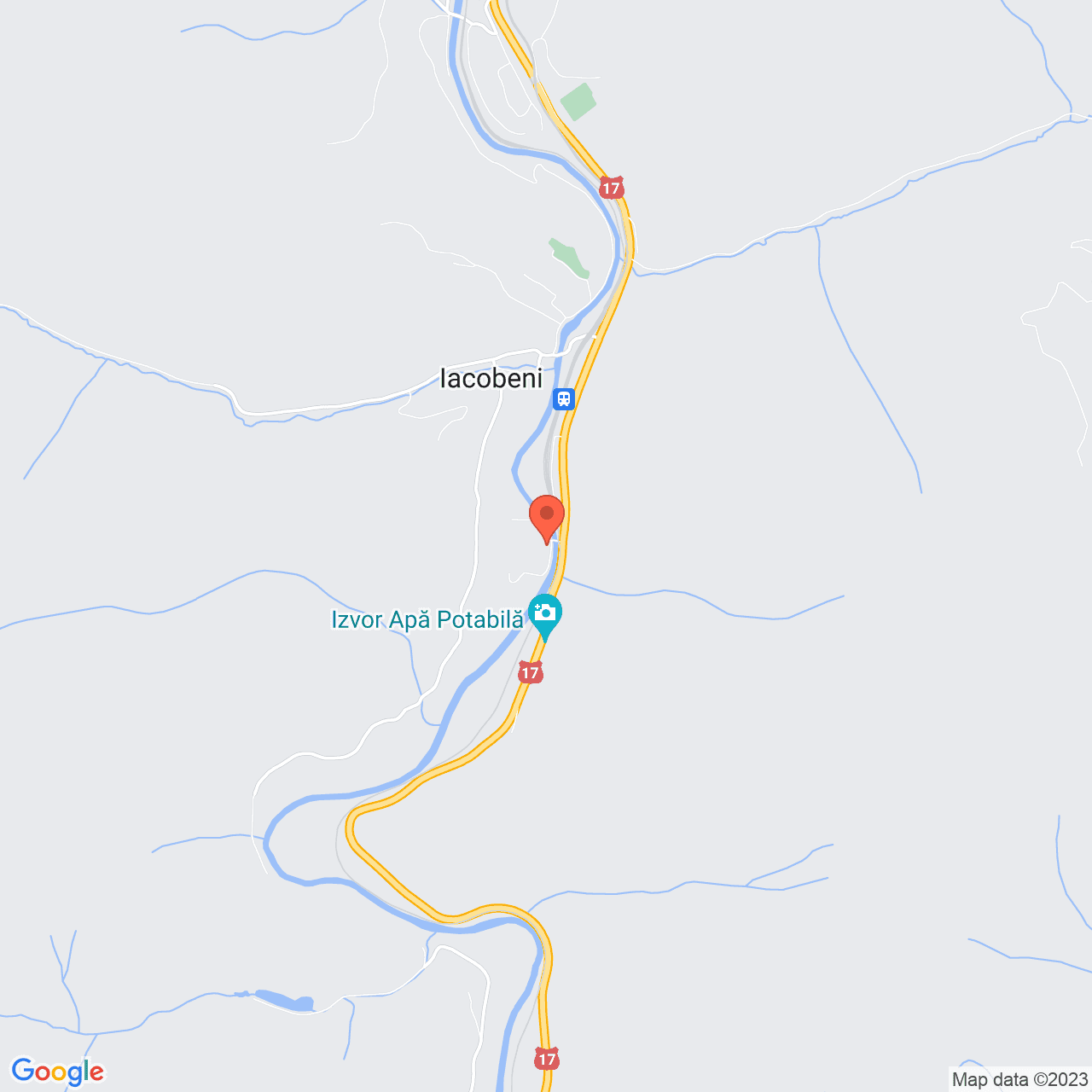 Poza harta streetview, zoom 14, adresa Iacobeni, , judetul