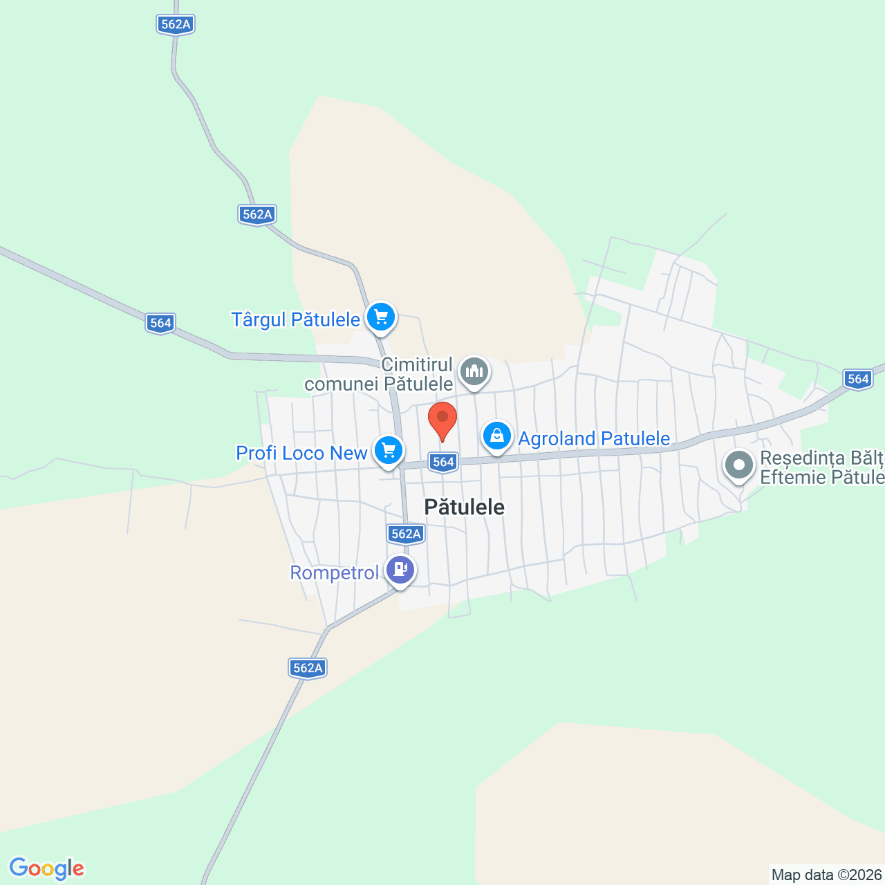 Poza harta streetview, zoom 14, adresa strada Stupului localitatea Patulele, judet Mehedinti, , judetul