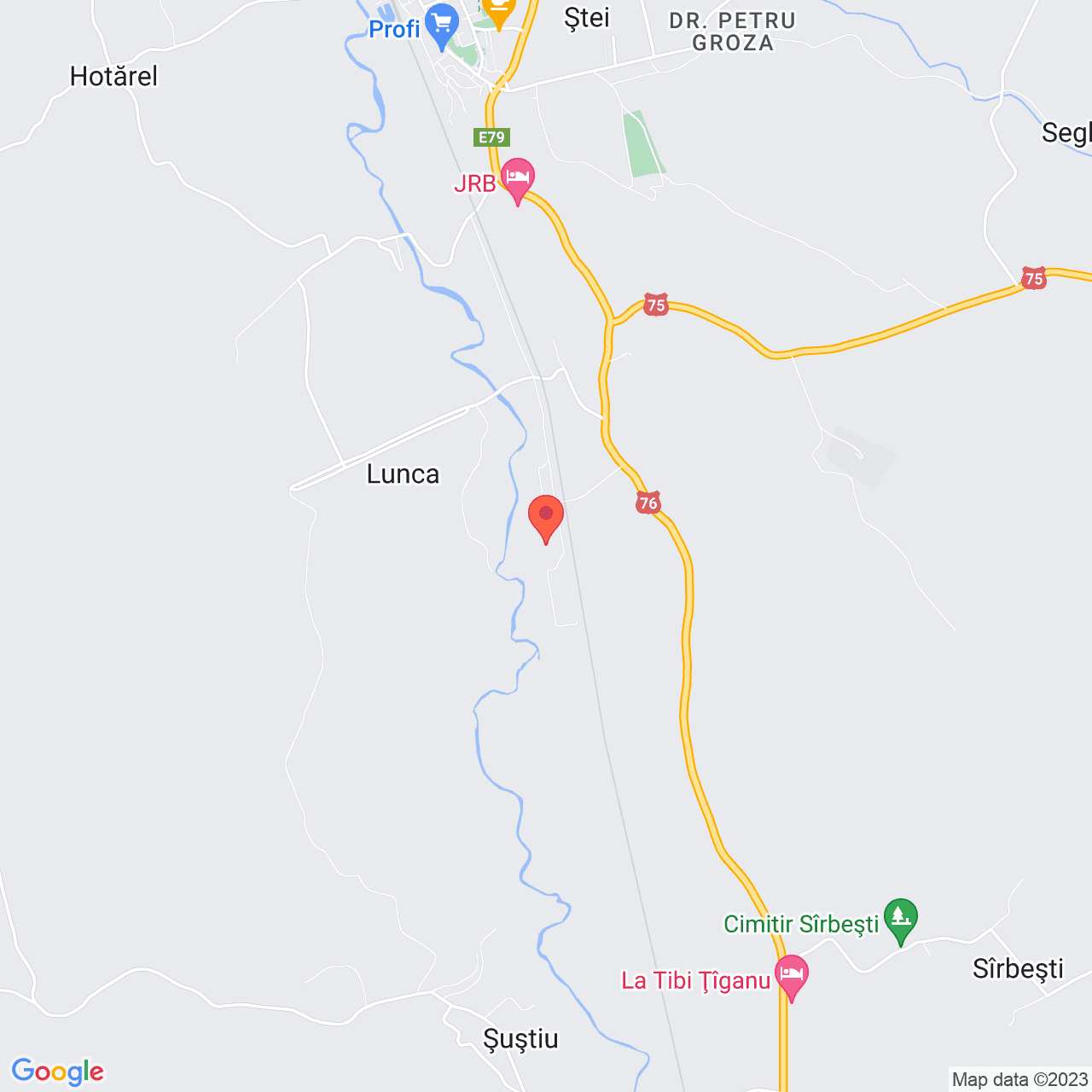Poza harta streetview, zoom 14, adresa Lunca Bihor, , judetul