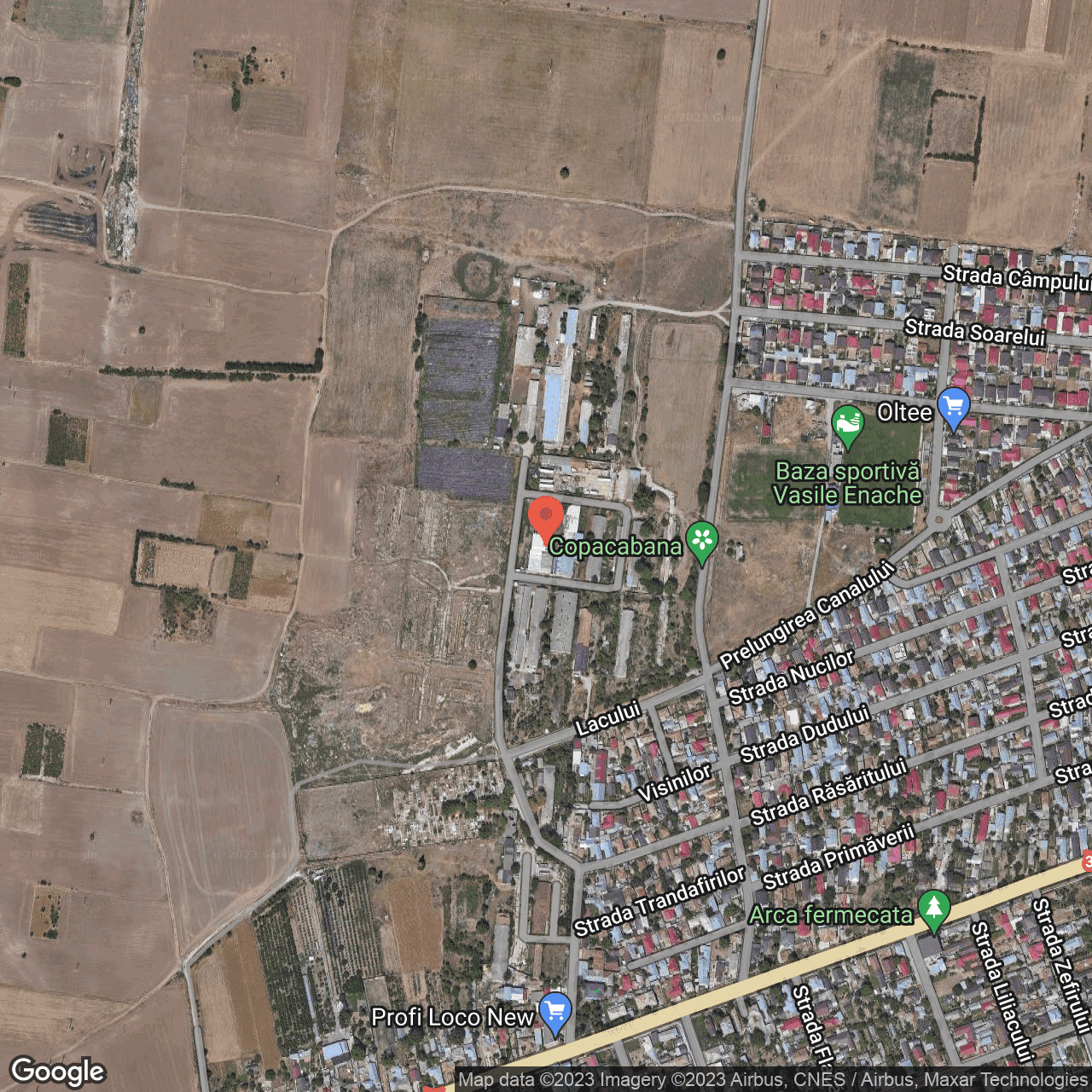 Poza harta hybrid, zoom 16, adresa Modelu Calarasi, , judetul