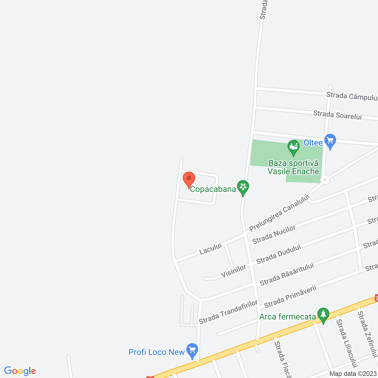 Poza harta streetview, zoom 16, adresa Modelu Calarasi, , judetul