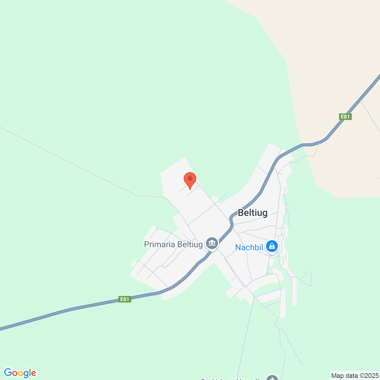 Poza harta streetview, zoom 14, adresa Beltiug, str. SMA, , judetul