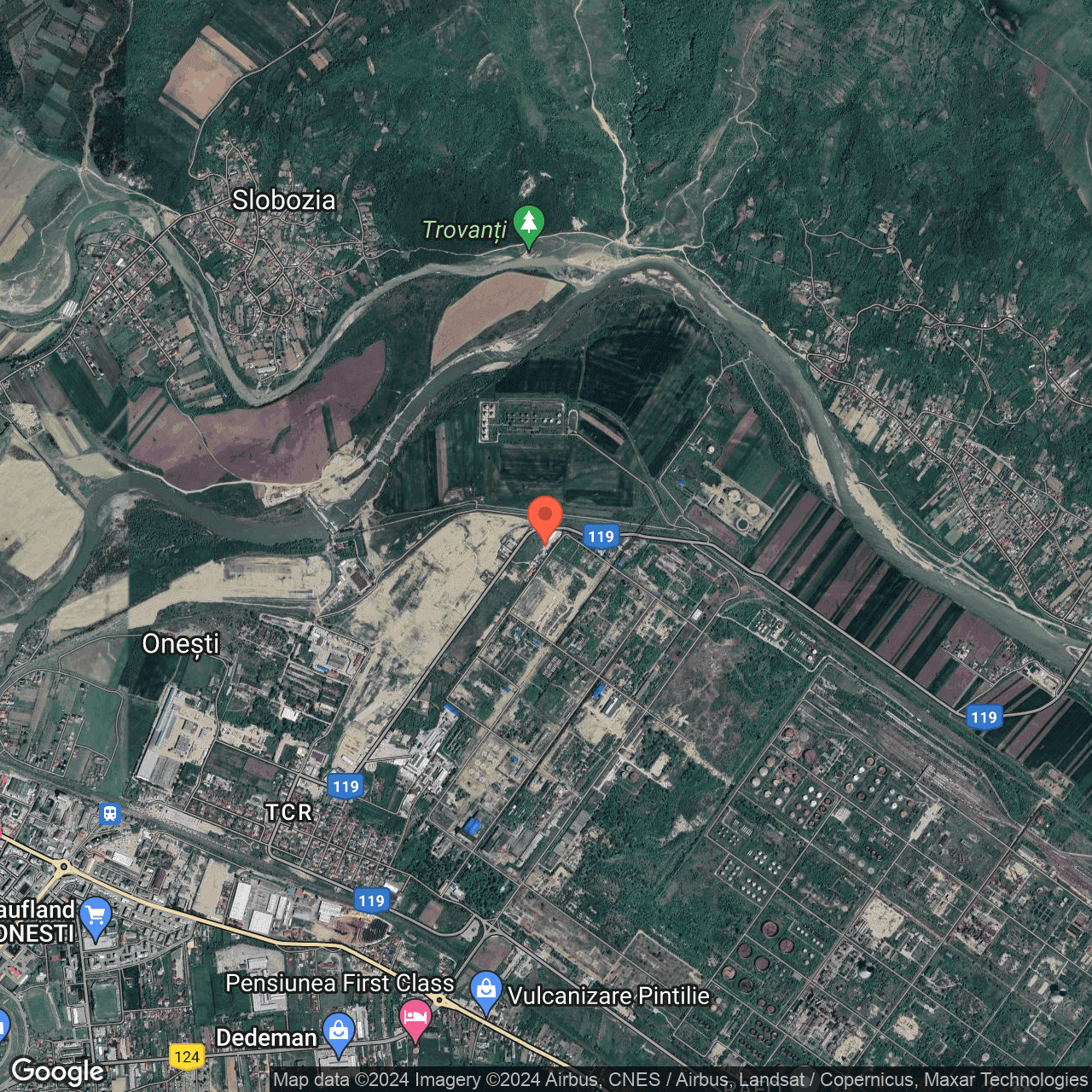 Poza harta hybrid, zoom 14, adresa Onești, Str. Avântului nr. 32A, , judetul