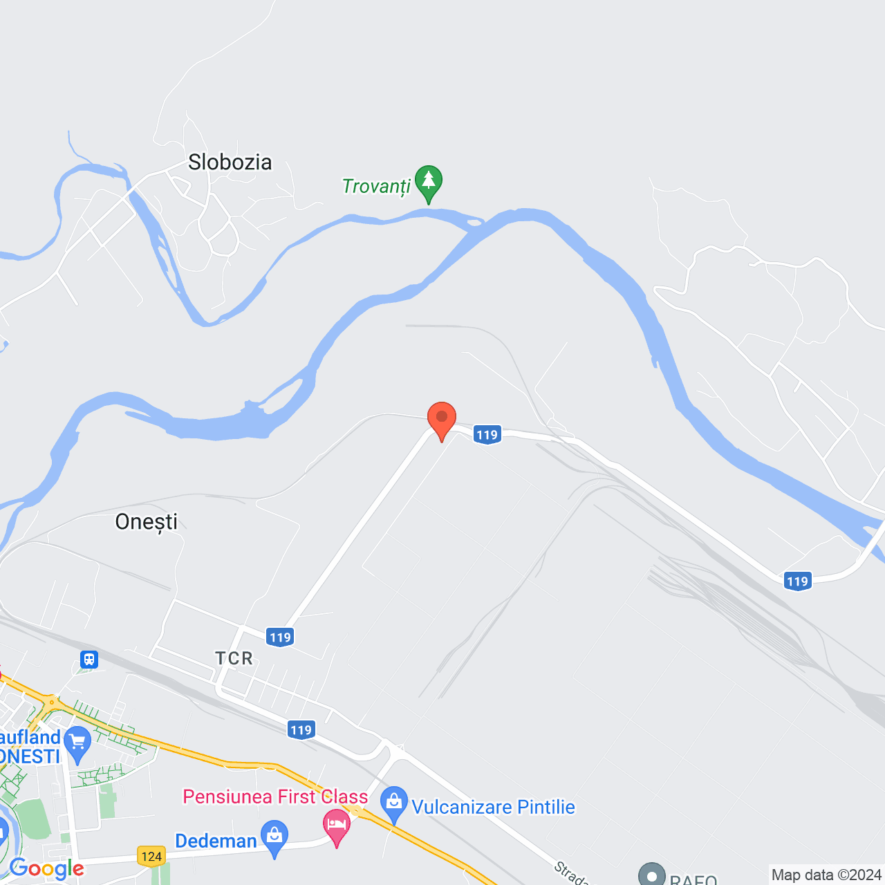 Poza harta streetview, zoom 14, adresa Onești, Str. Avântului nr. 32A, , judetul