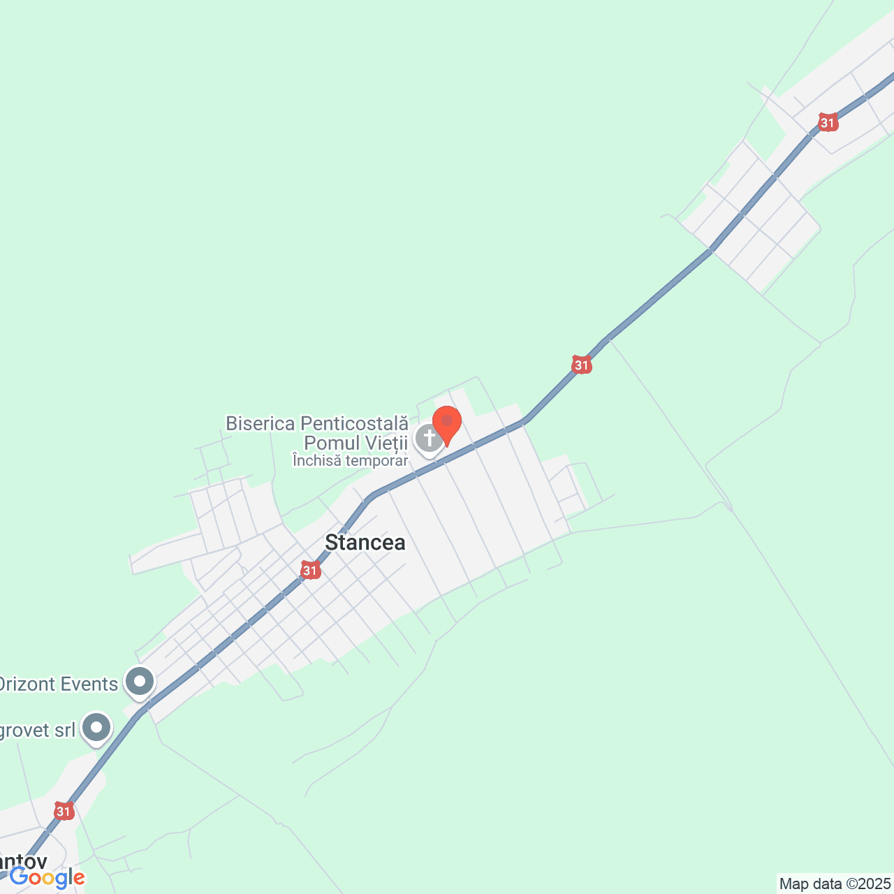 Poza harta streetview, zoom 14, adresa Spantov Calarasi, , judetul